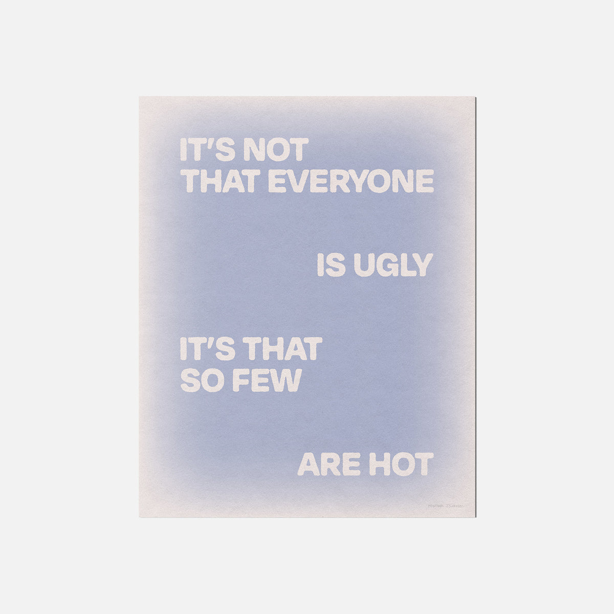 UGLY PRINT