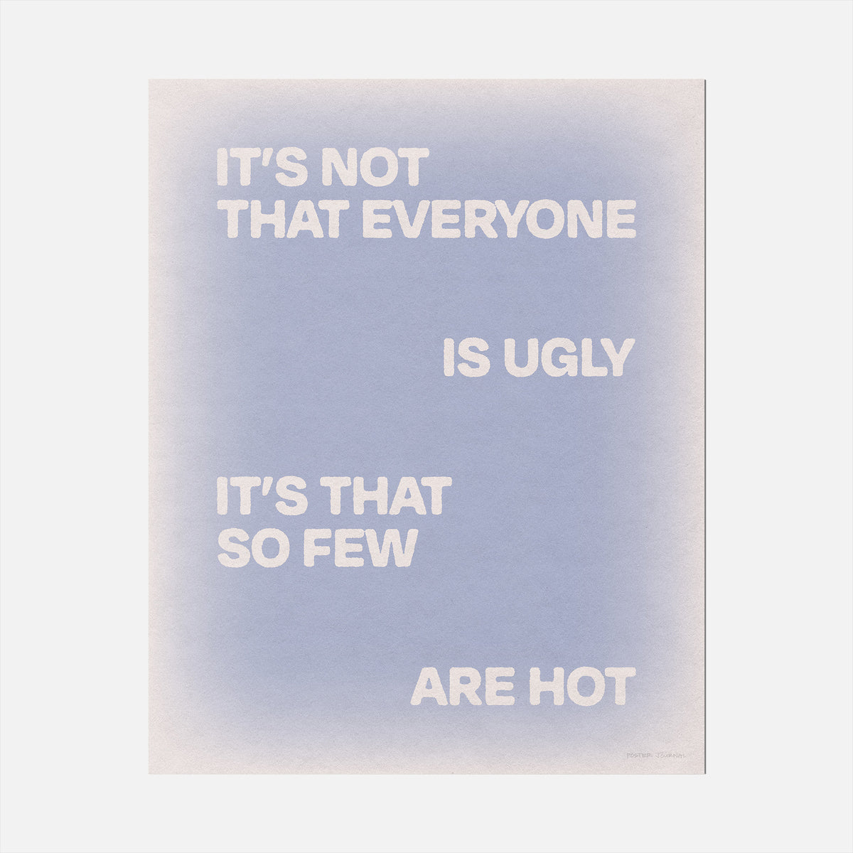 UGLY PRINT