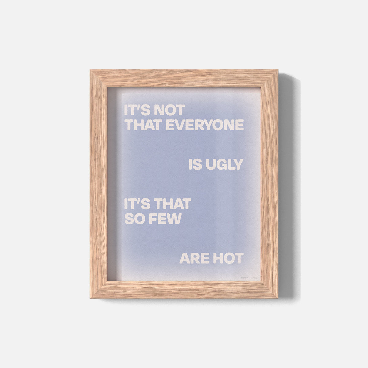 UGLY PRINT