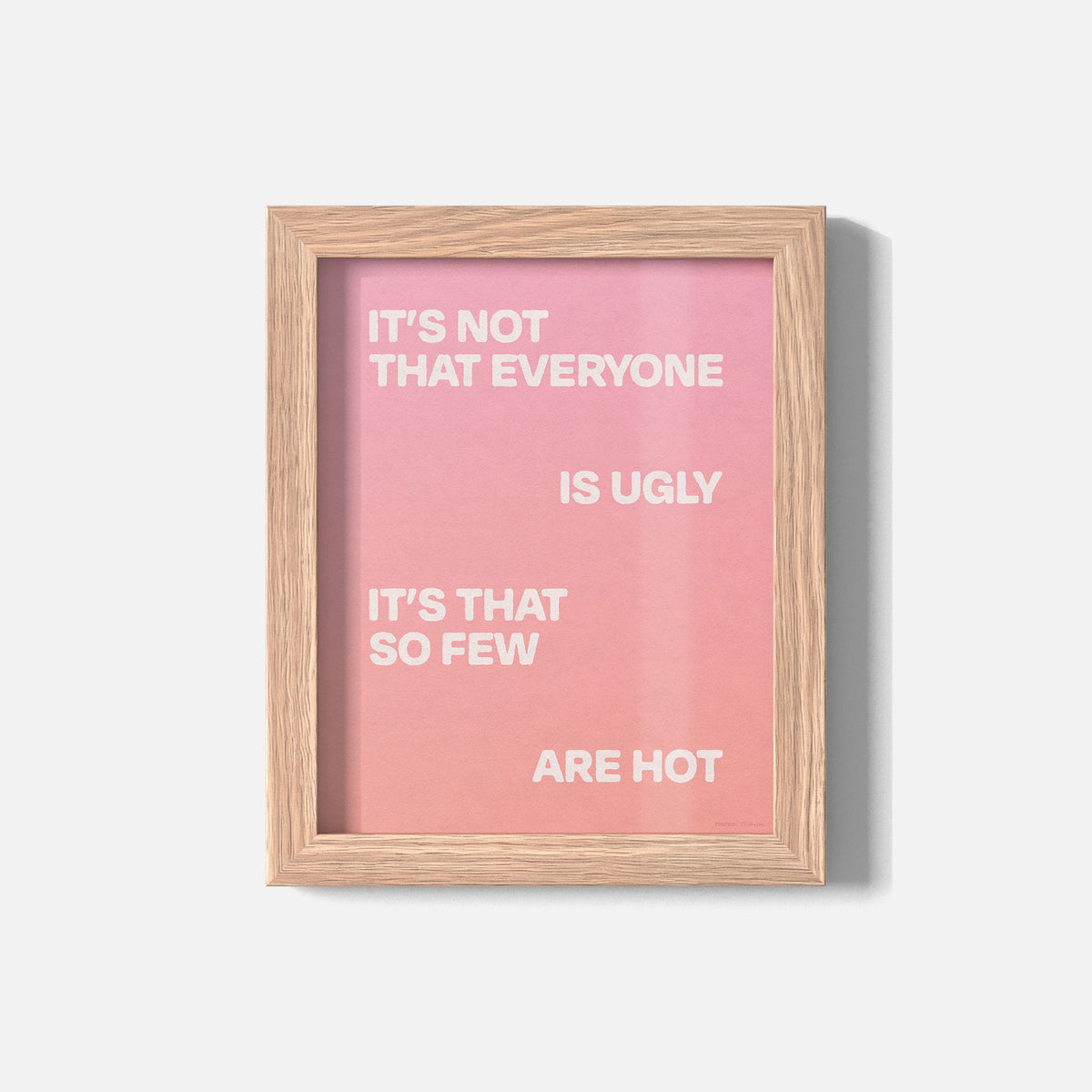 UGLY PRINT