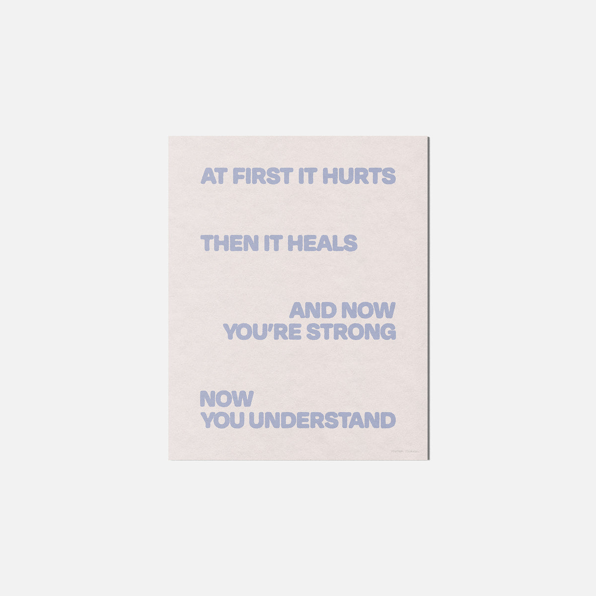 UNDERSTAND PRINT
