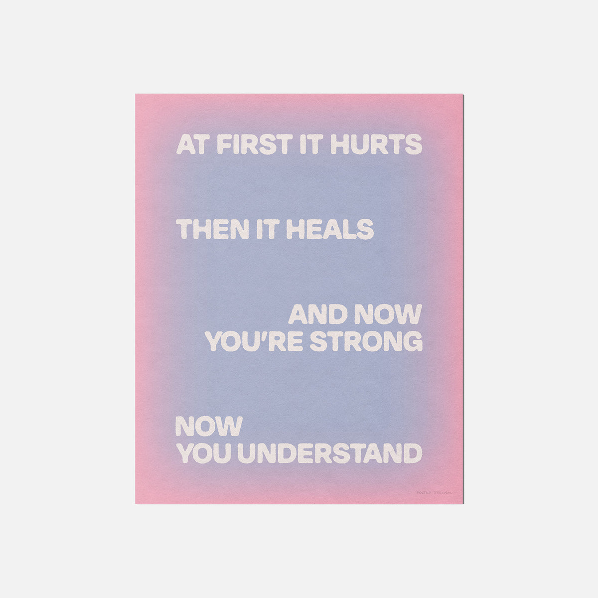 UNDERSTAND PRINT