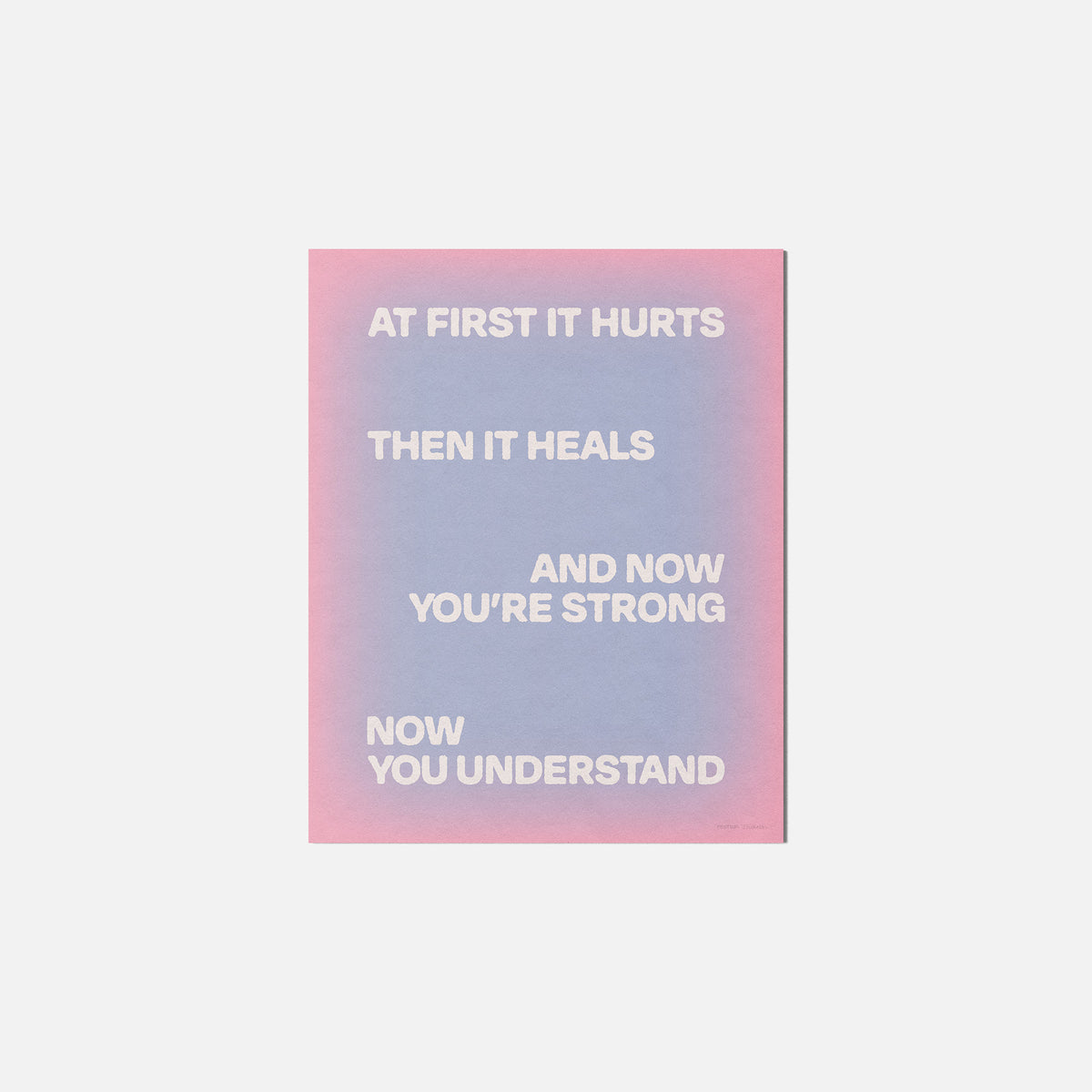 UNDERSTAND PRINT