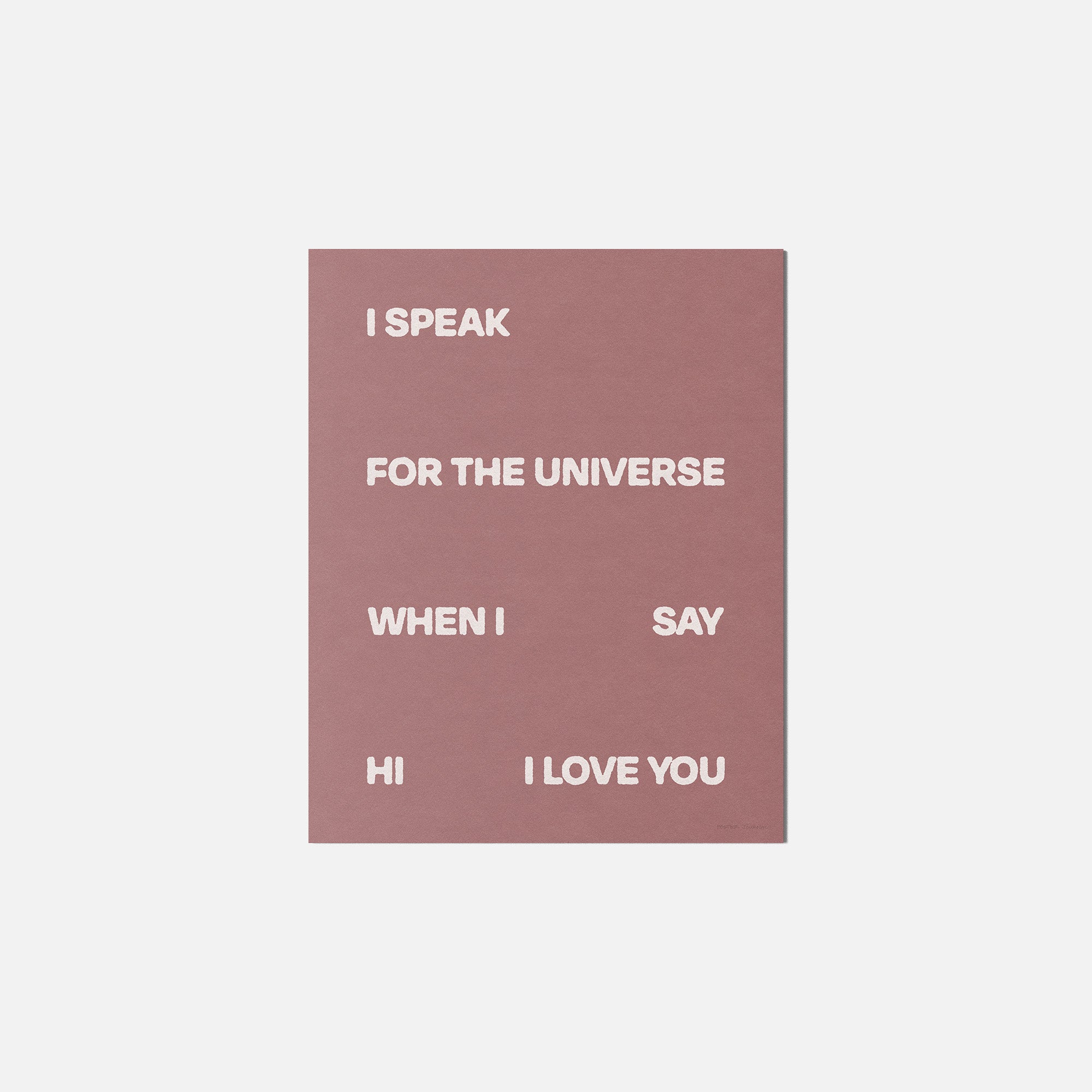 UNIVERSE PRINT