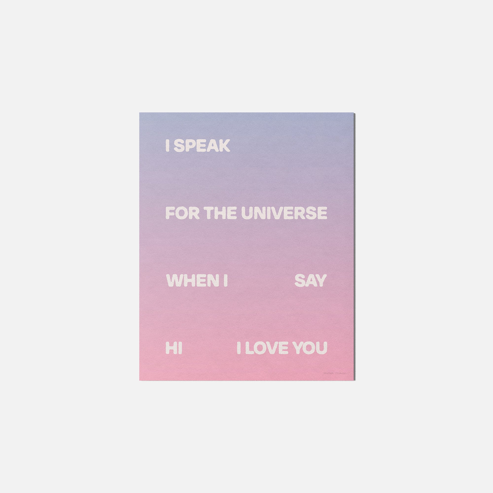UNIVERSE PRINT