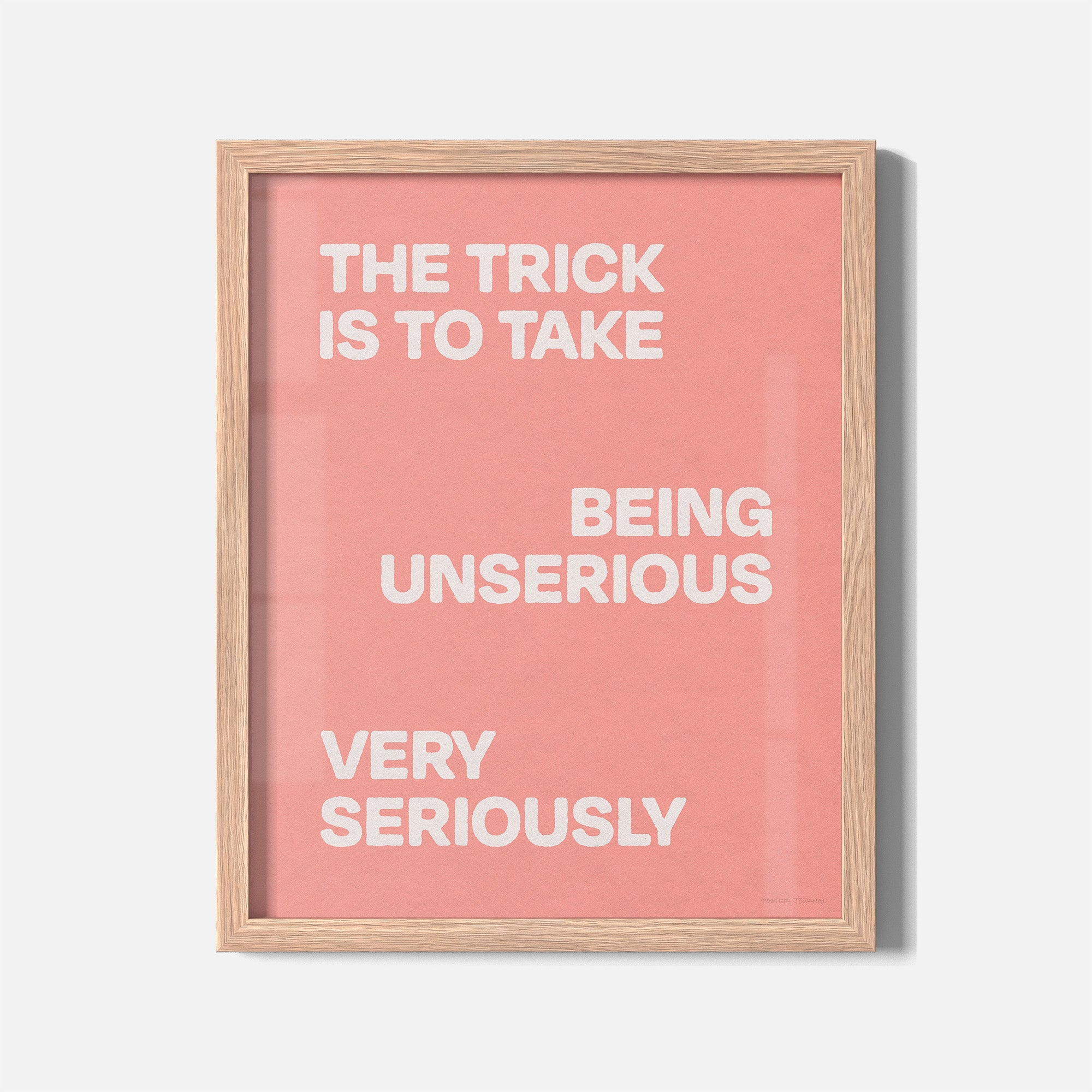 UNSERIOUS PRINT