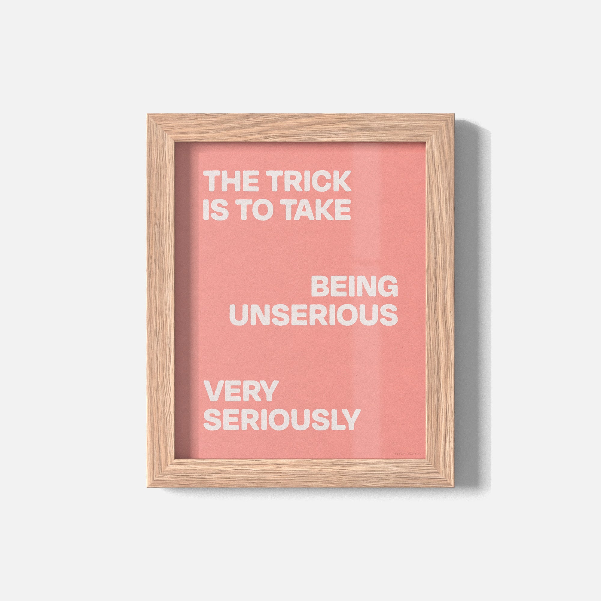 UNSERIOUS PRINT
