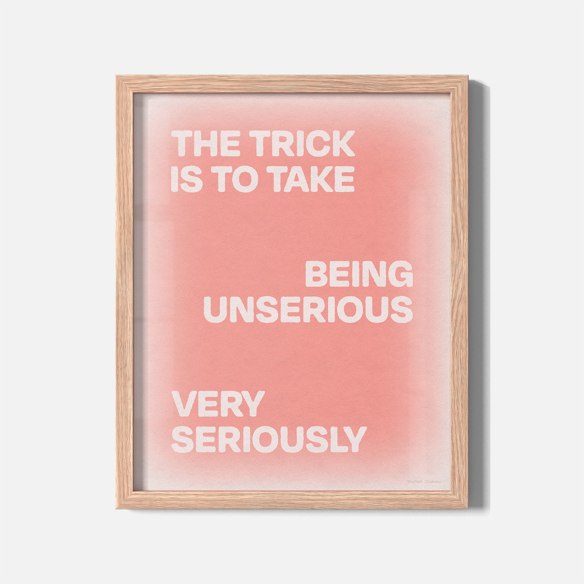 UNSERIOUS PRINT