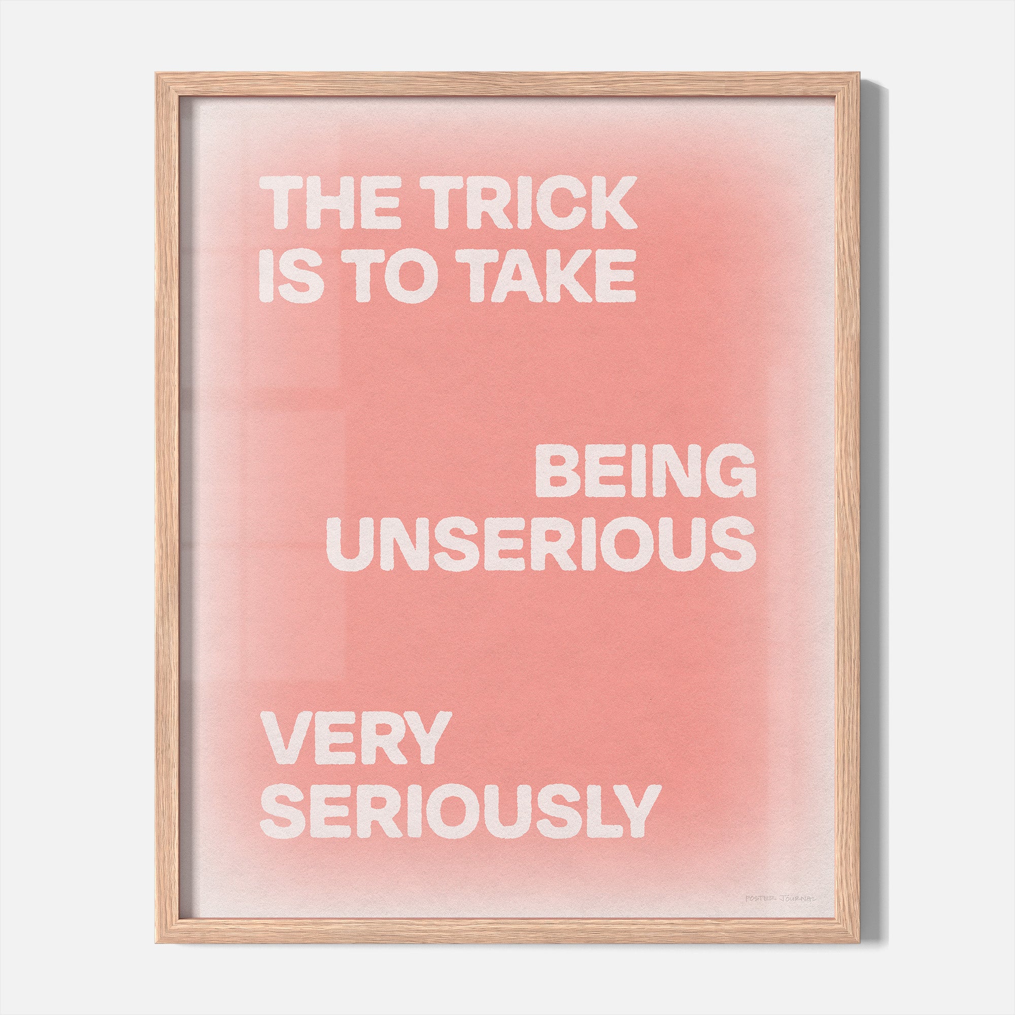 UNSERIOUS PRINT