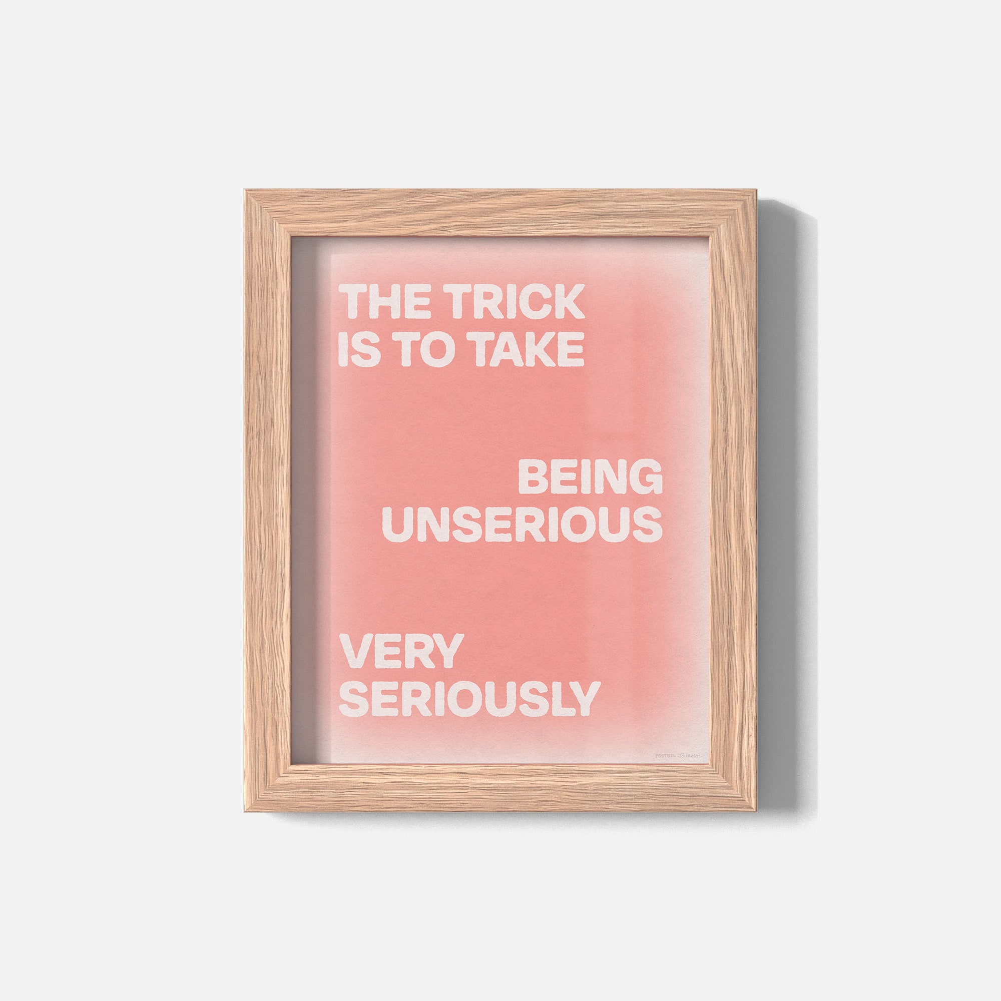 UNSERIOUS PRINT