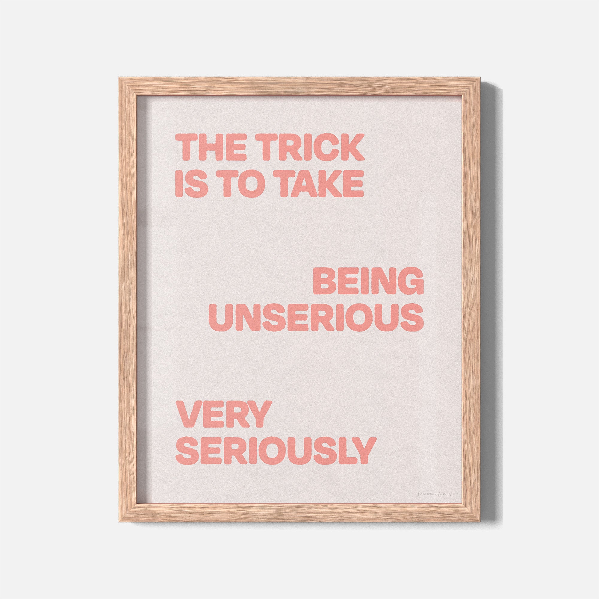 UNSERIOUS PRINT