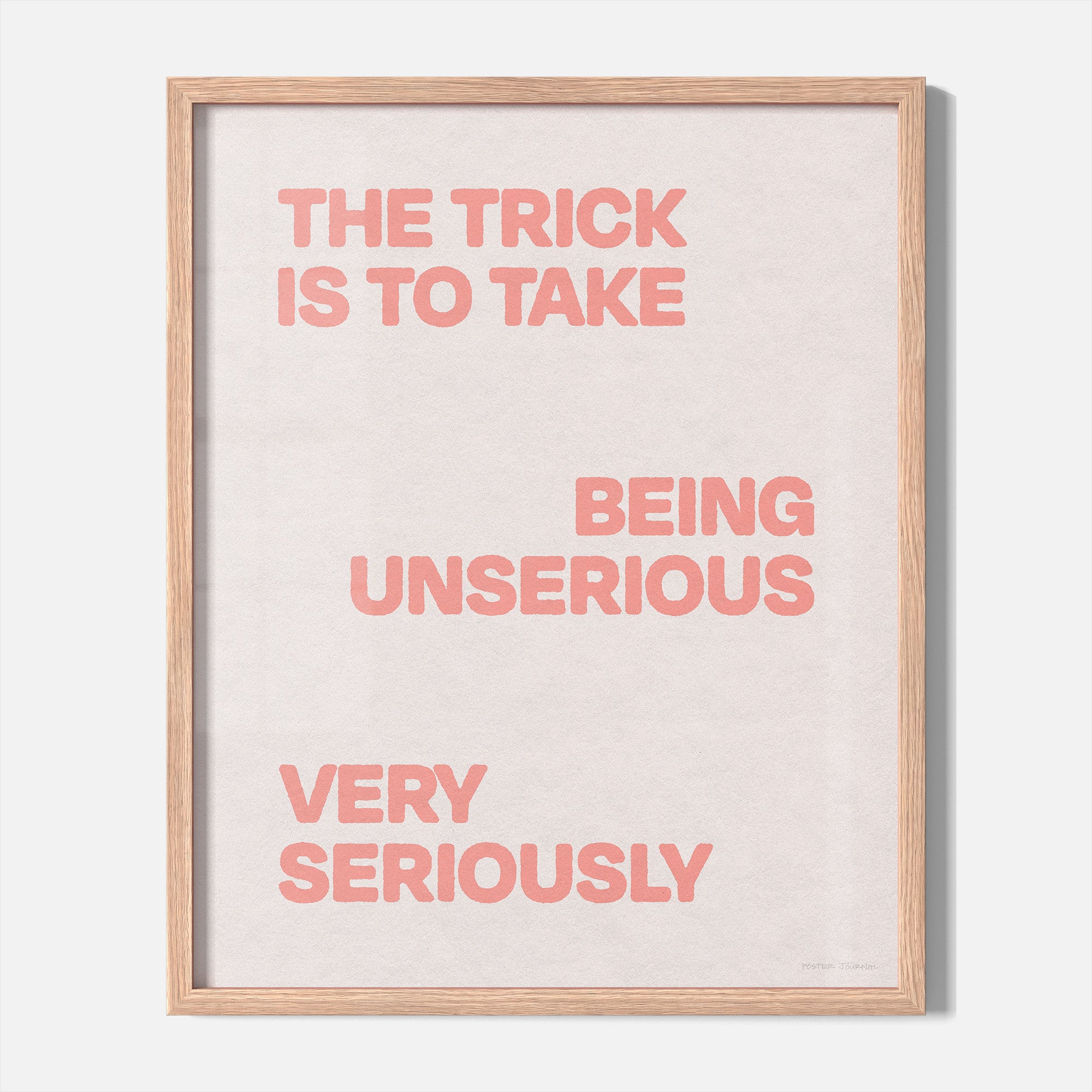 UNSERIOUS PRINT