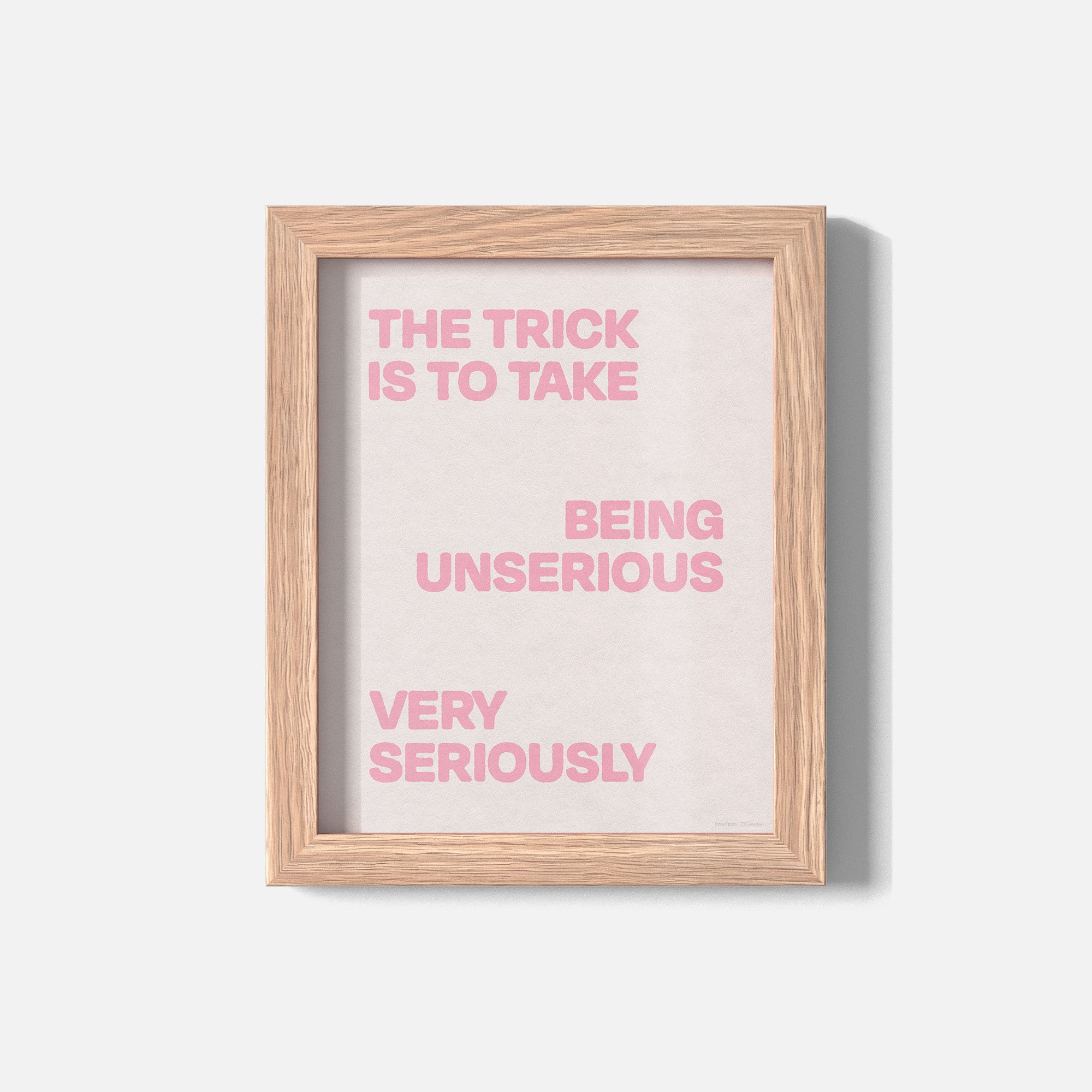 UNSERIOUS PRINT