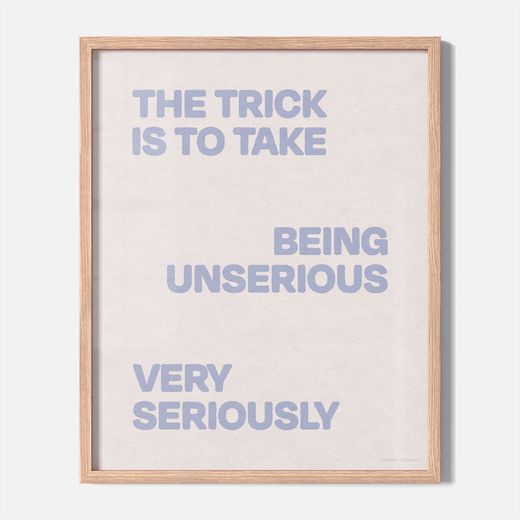 UNSERIOUS PRINT
