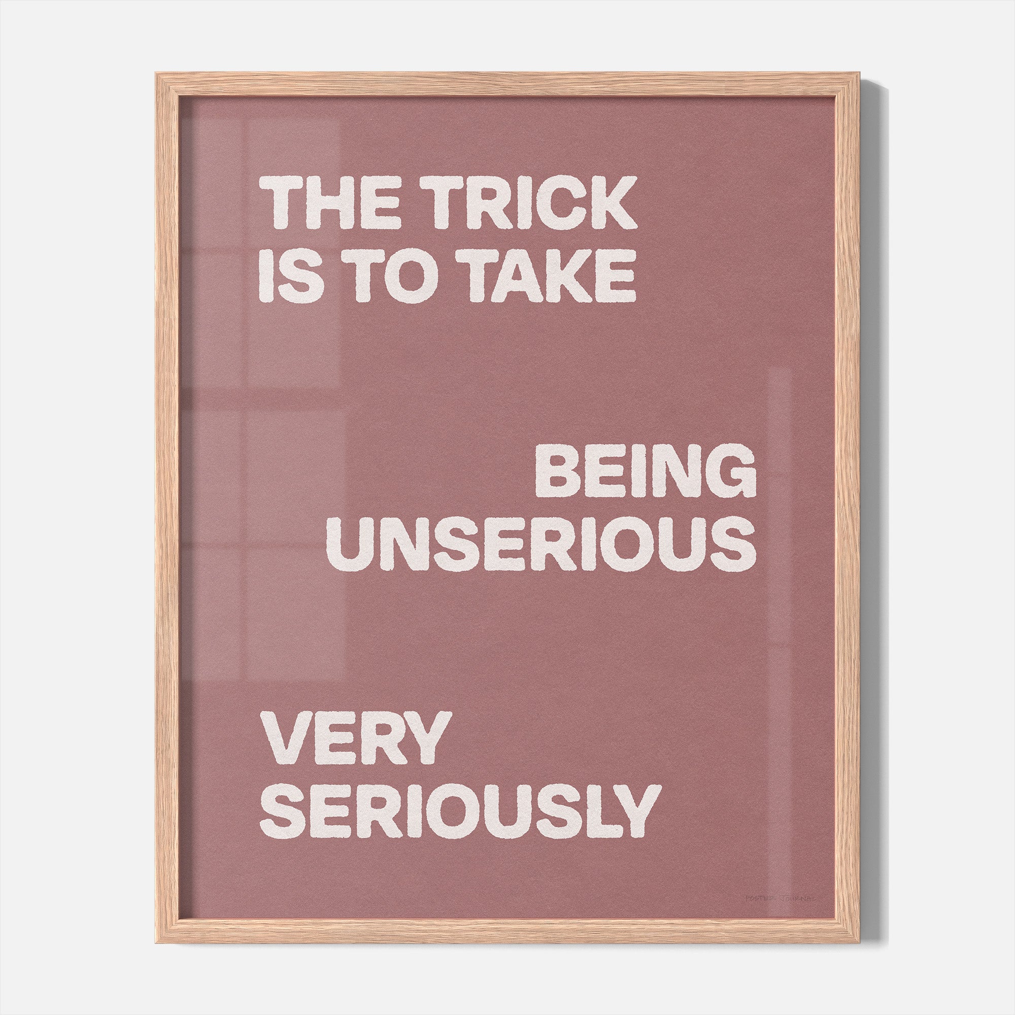 UNSERIOUS PRINT