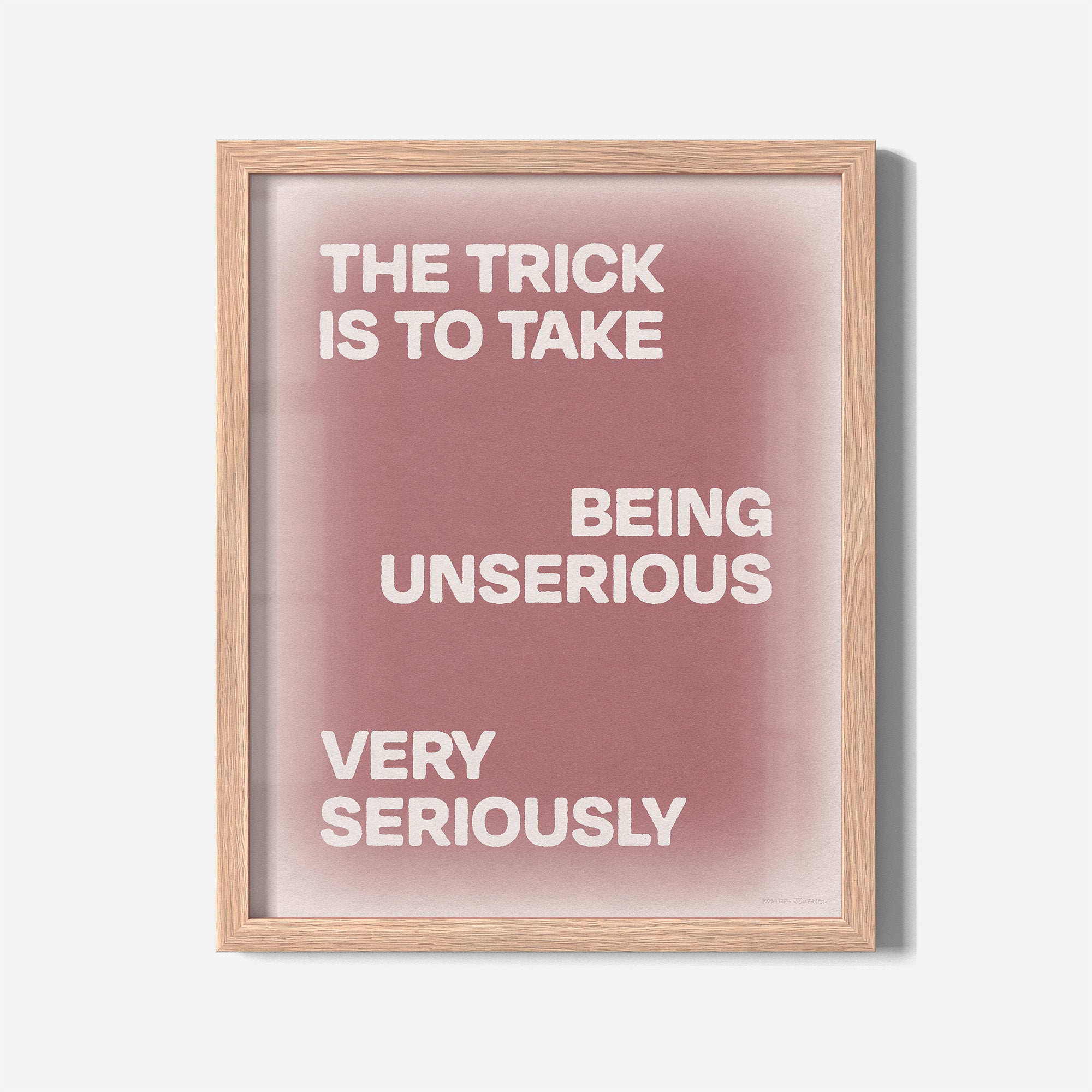 UNSERIOUS PRINT