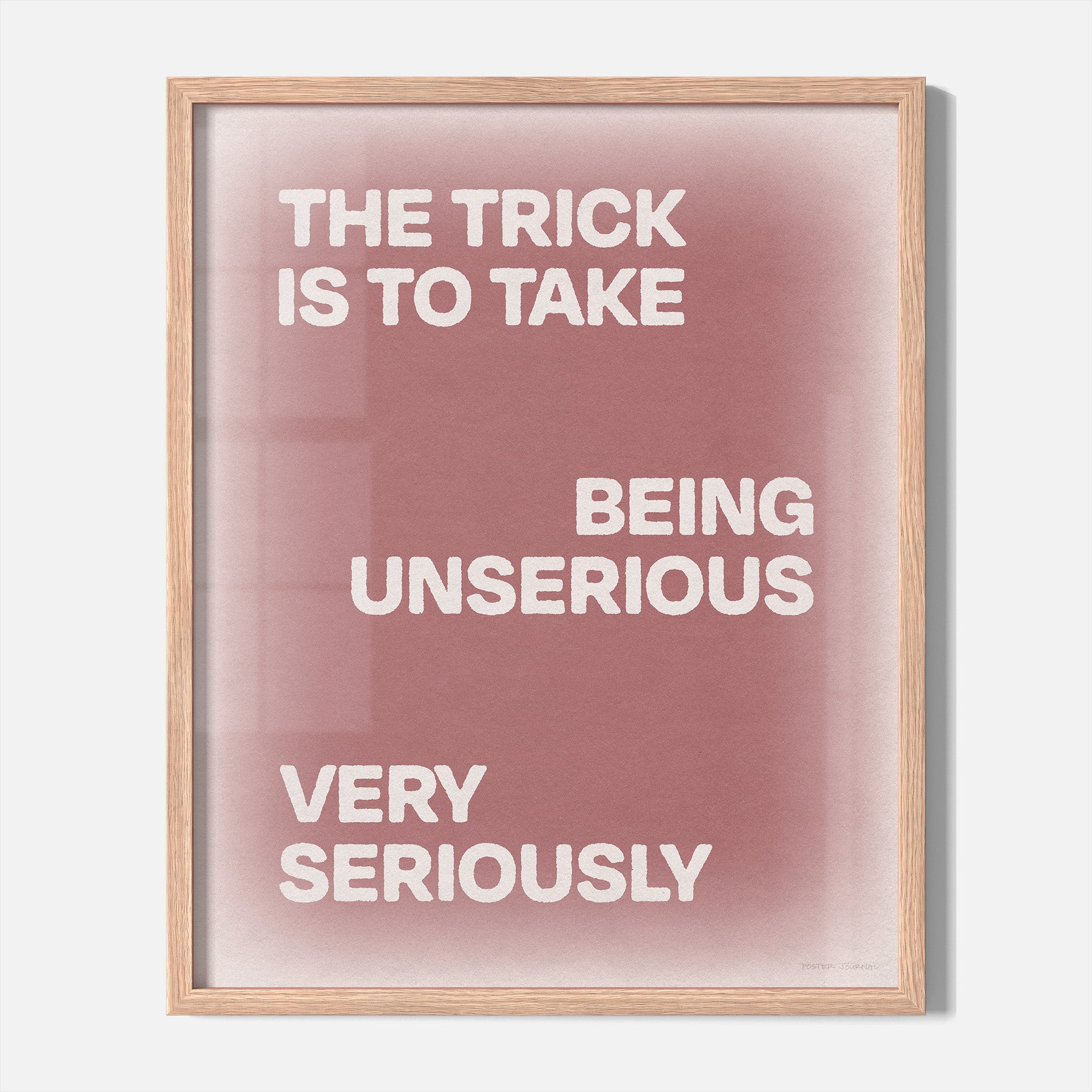 UNSERIOUS PRINT