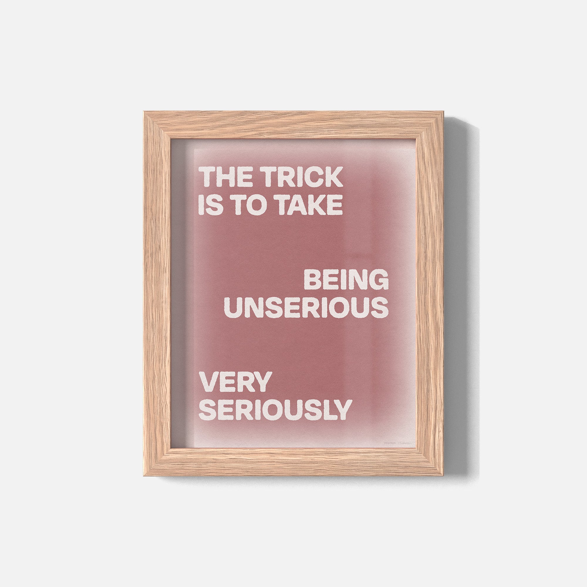 UNSERIOUS PRINT