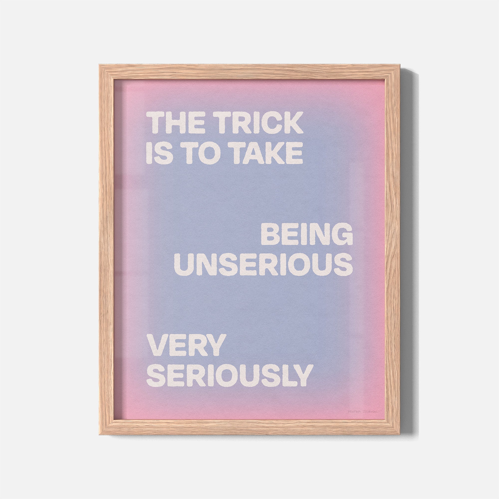 UNSERIOUS PRINT