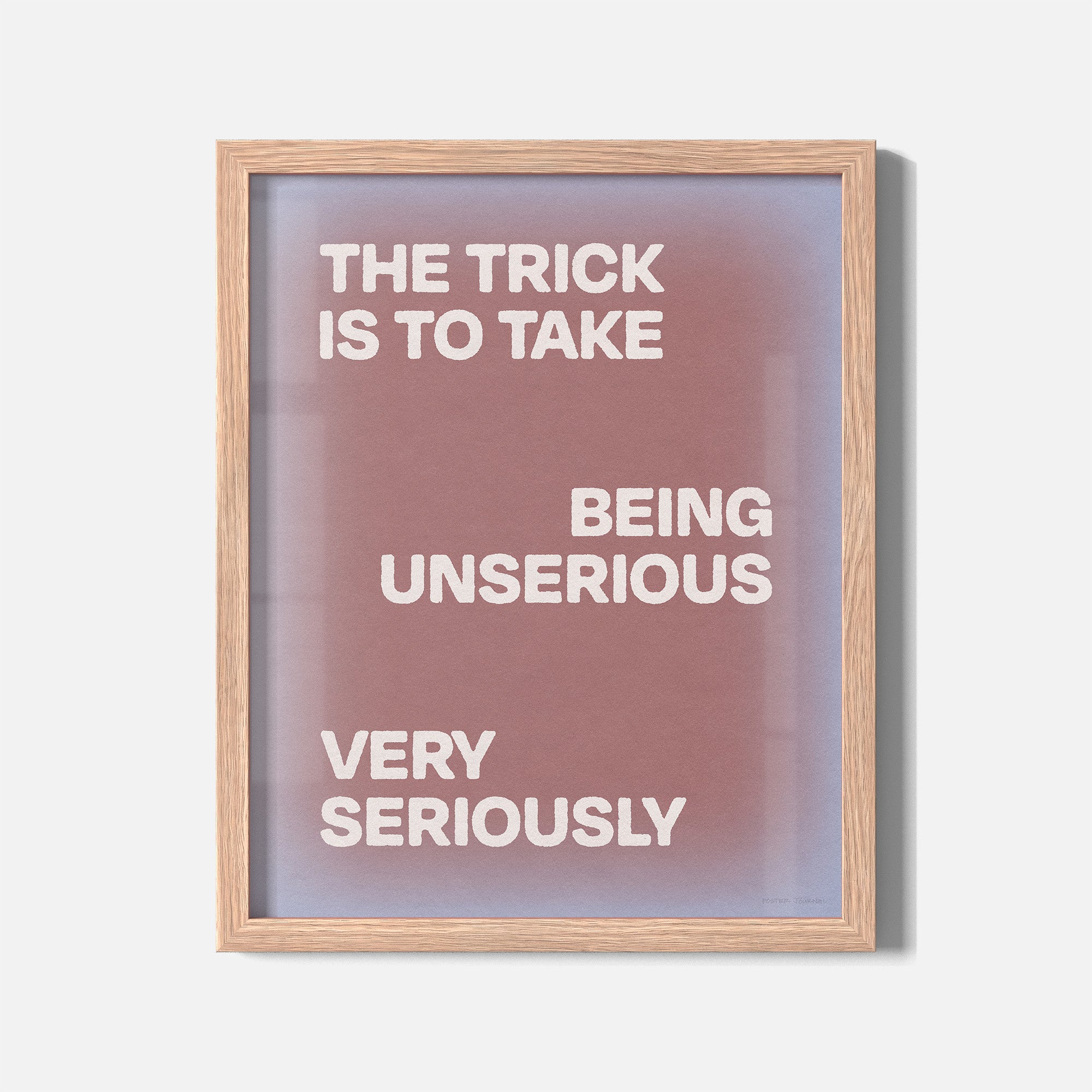 UNSERIOUS PRINT