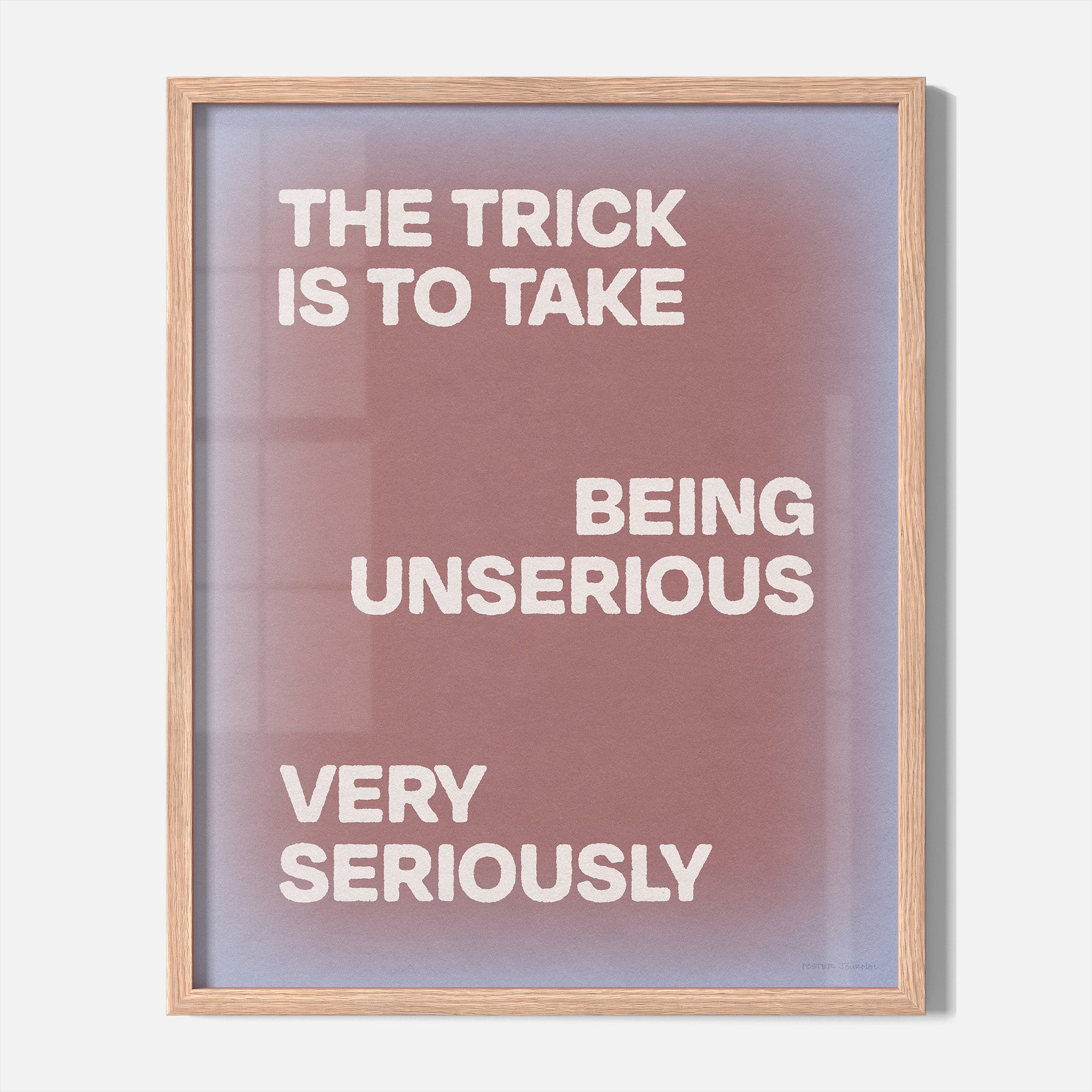 UNSERIOUS PRINT