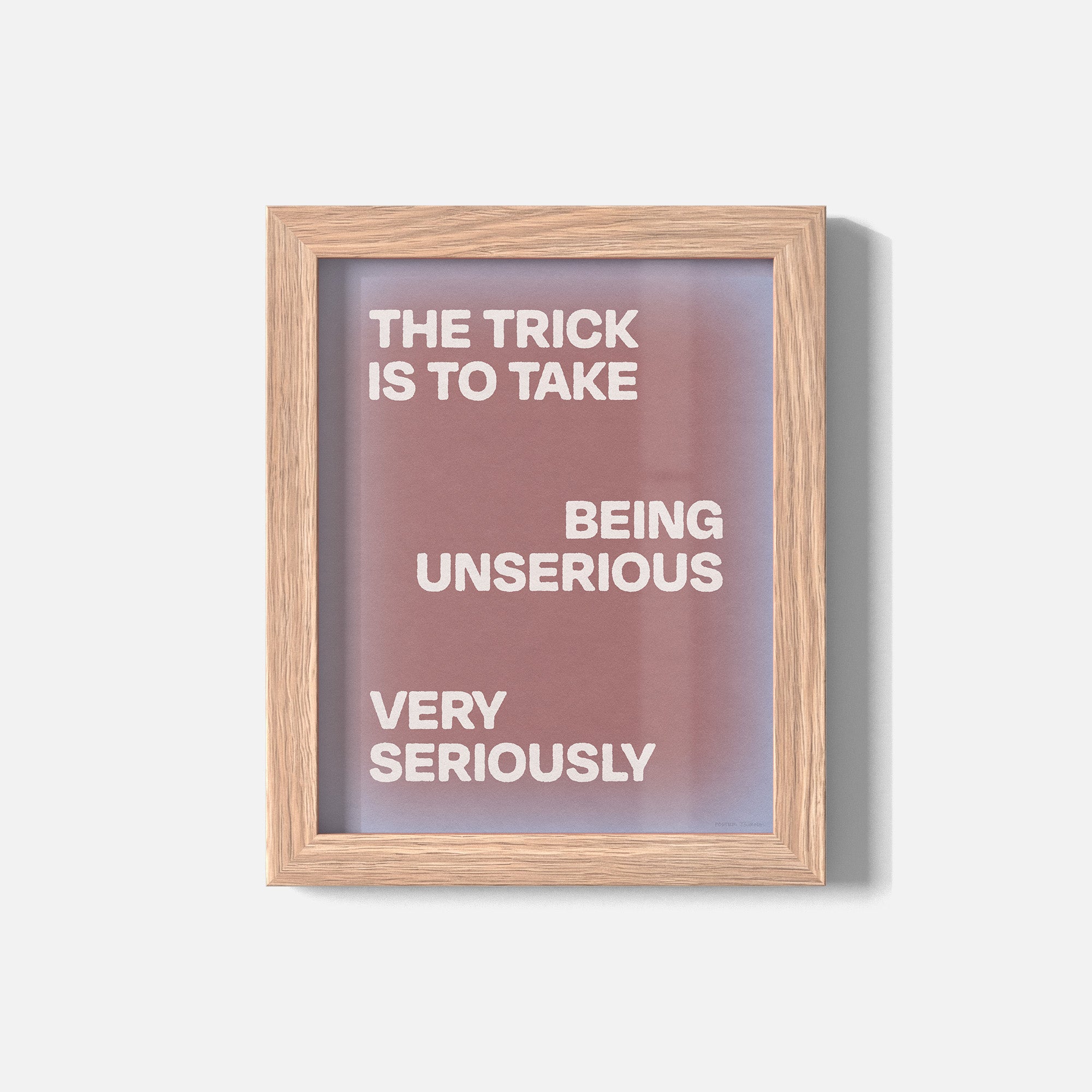 UNSERIOUS PRINT