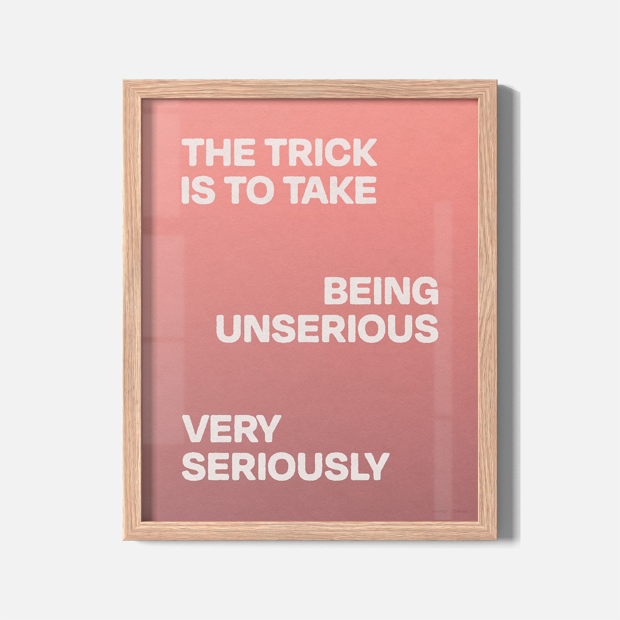 UNSERIOUS PRINT