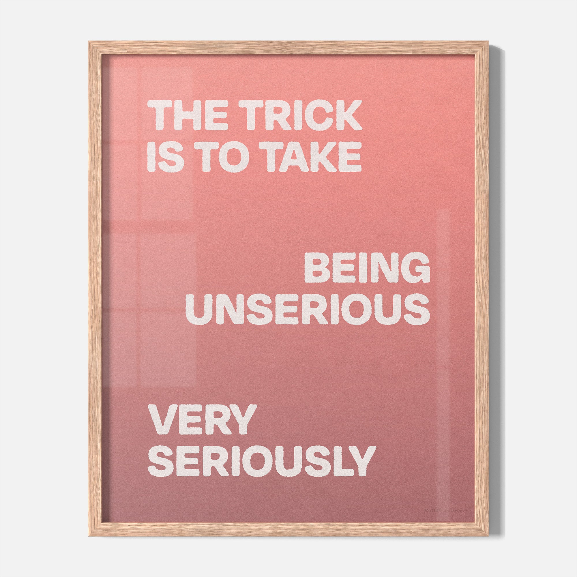 UNSERIOUS PRINT