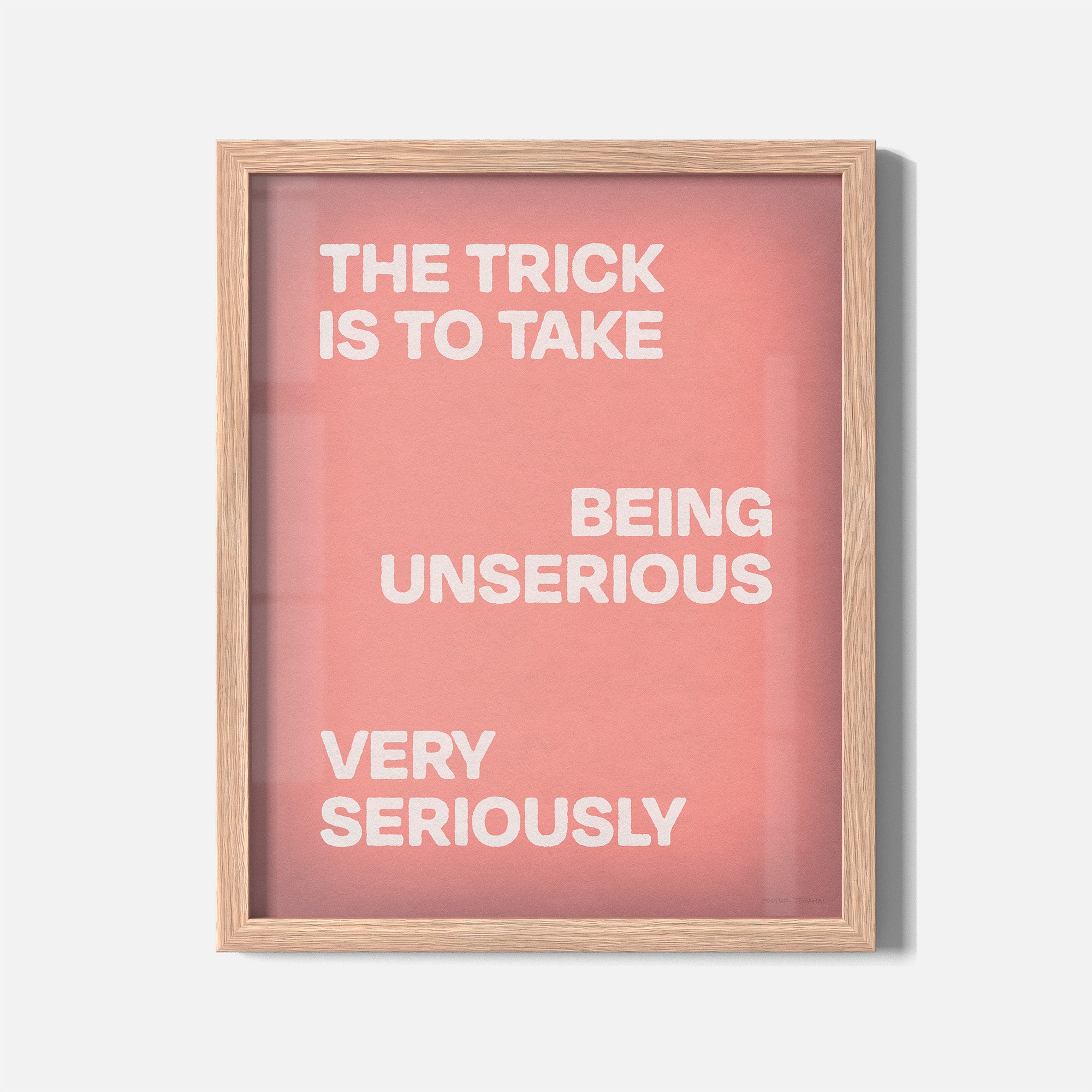 UNSERIOUS PRINT