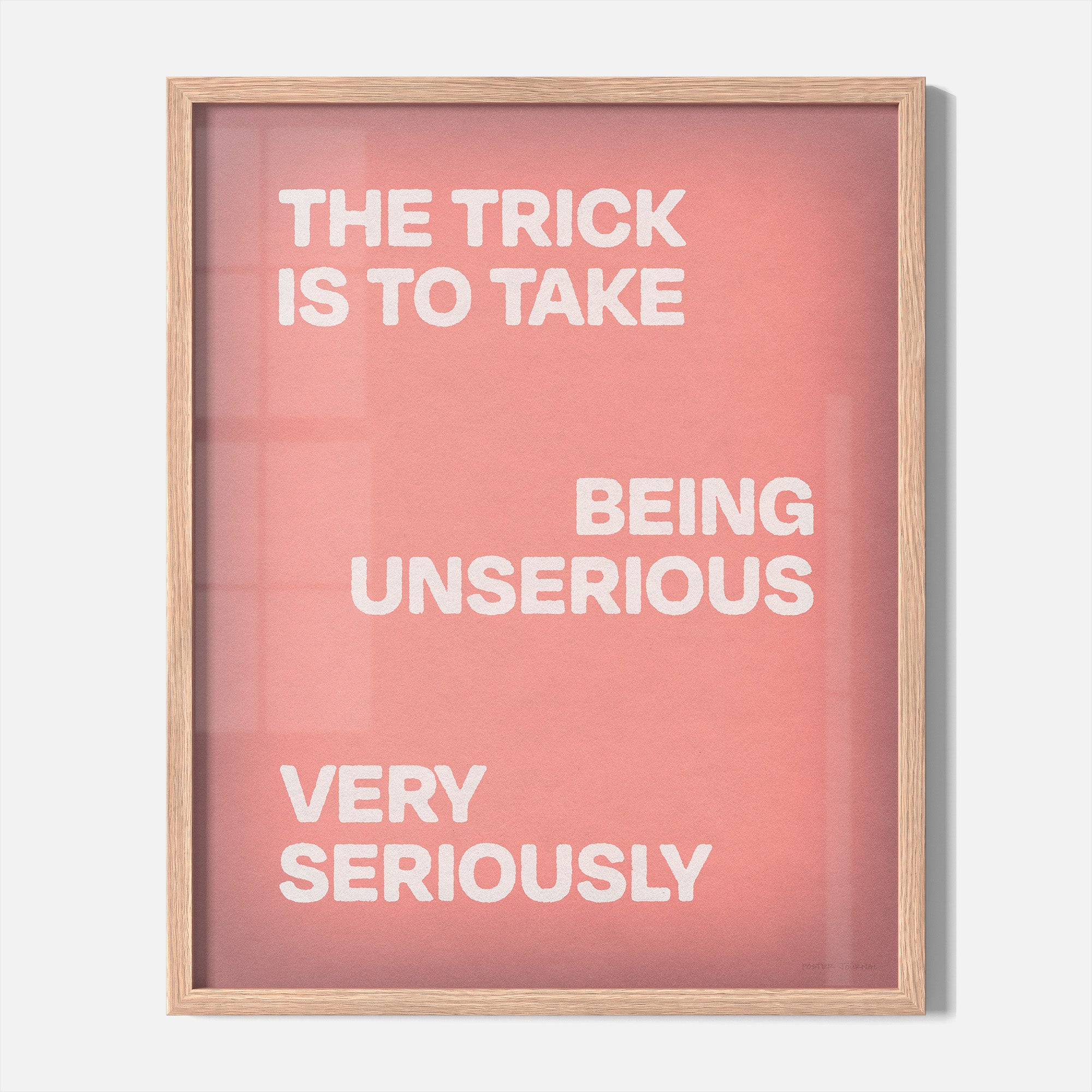 UNSERIOUS PRINT