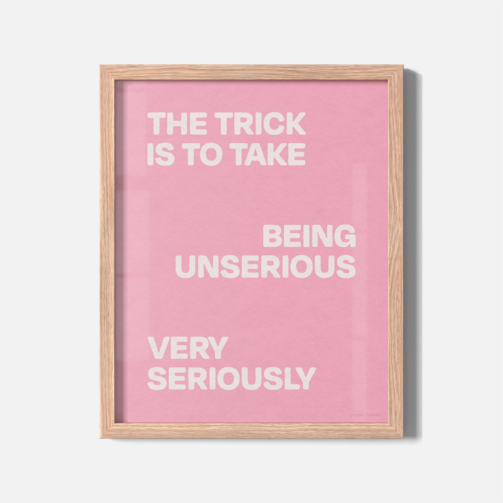 UNSERIOUS PRINT