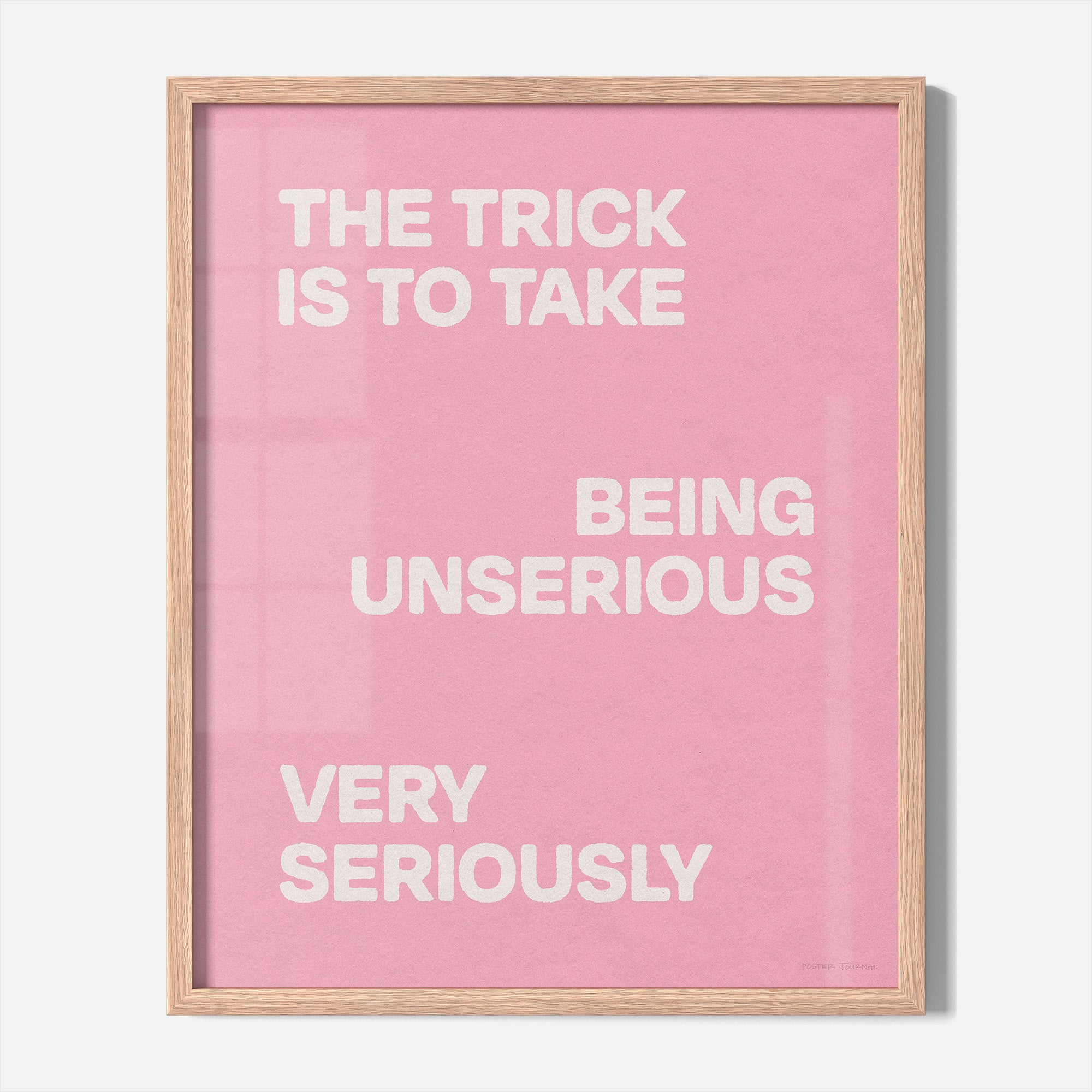 UNSERIOUS PRINT