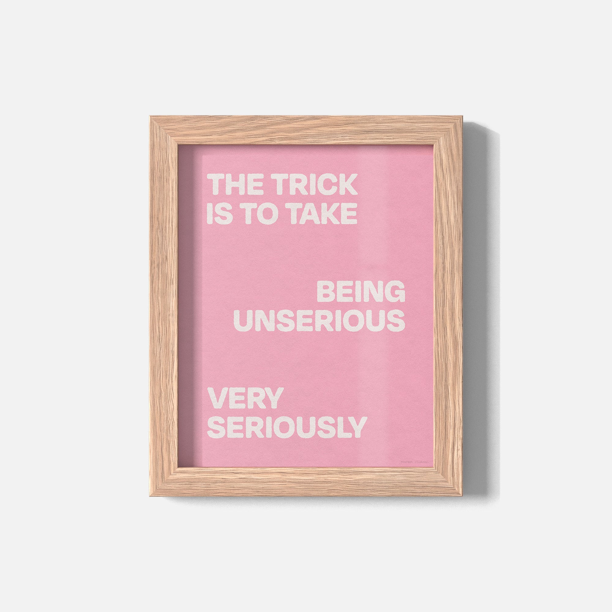 UNSERIOUS PRINT
