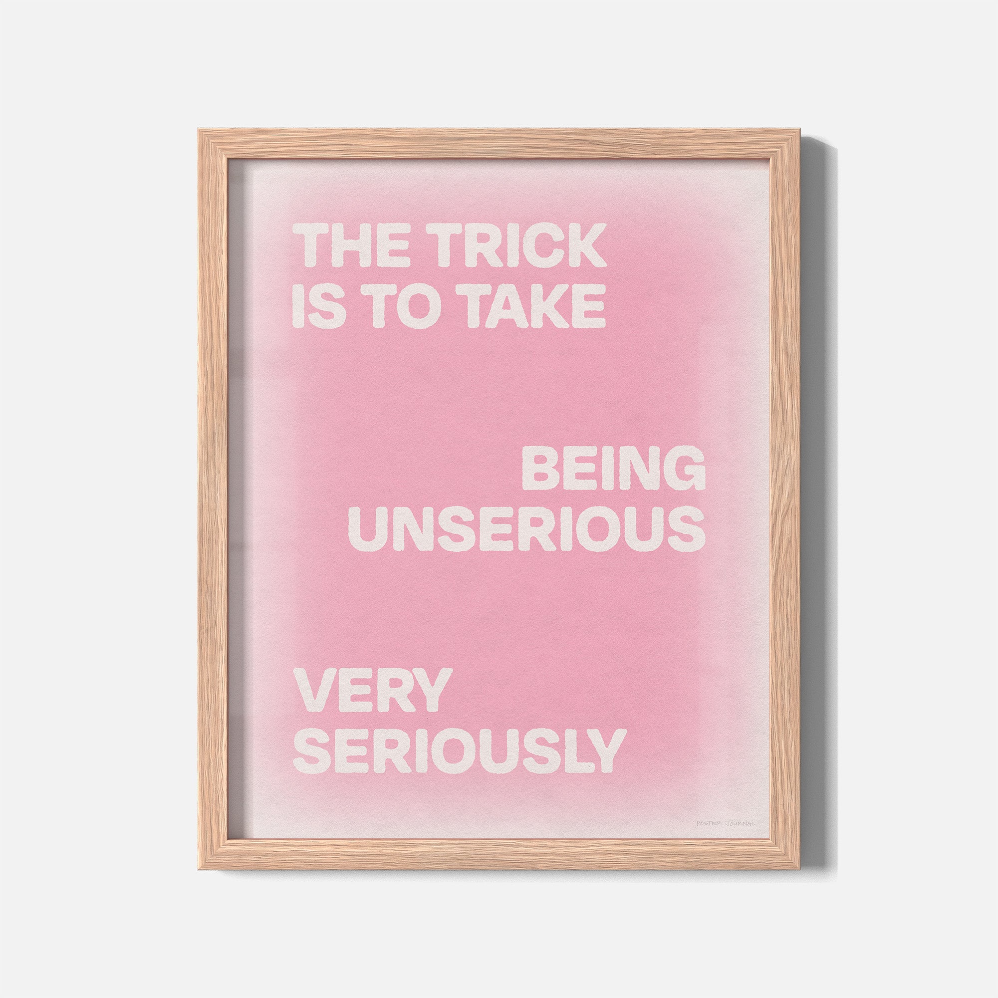 UNSERIOUS PRINT