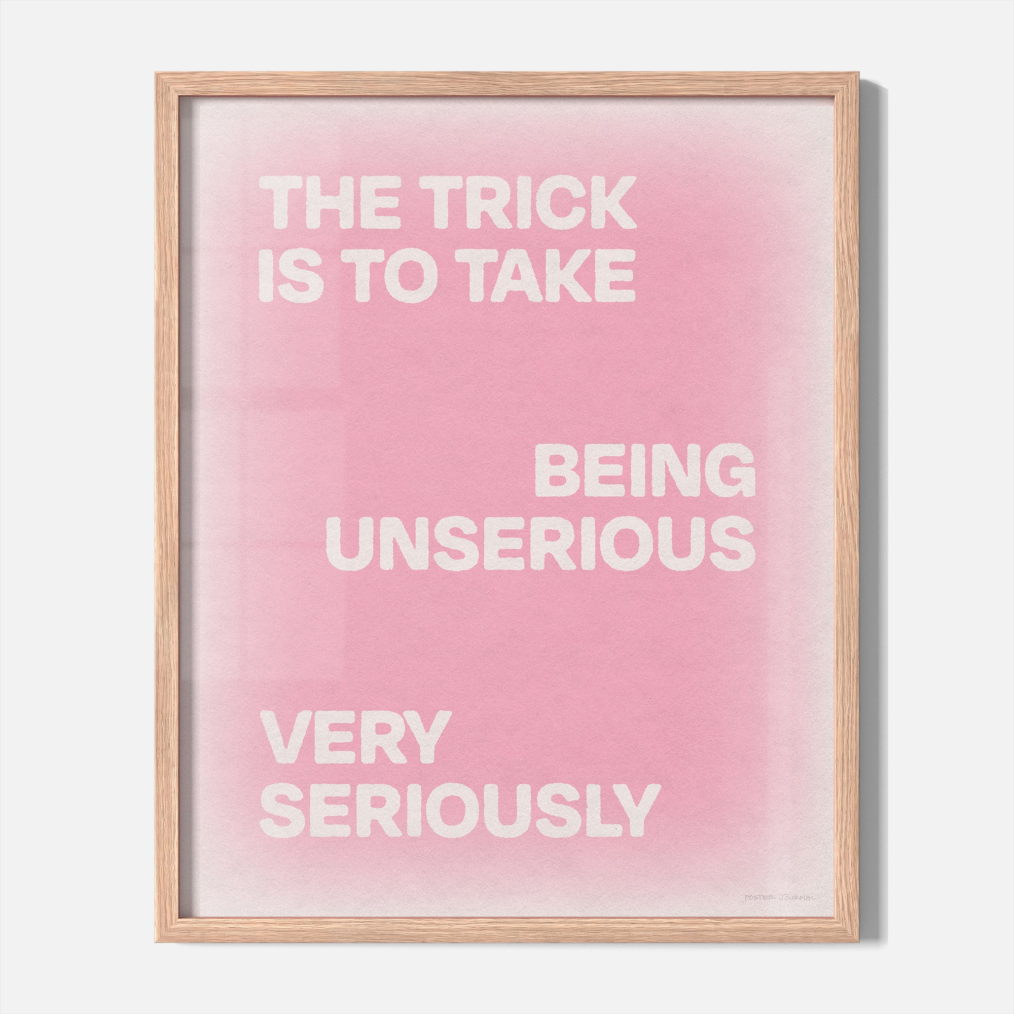 UNSERIOUS PRINT