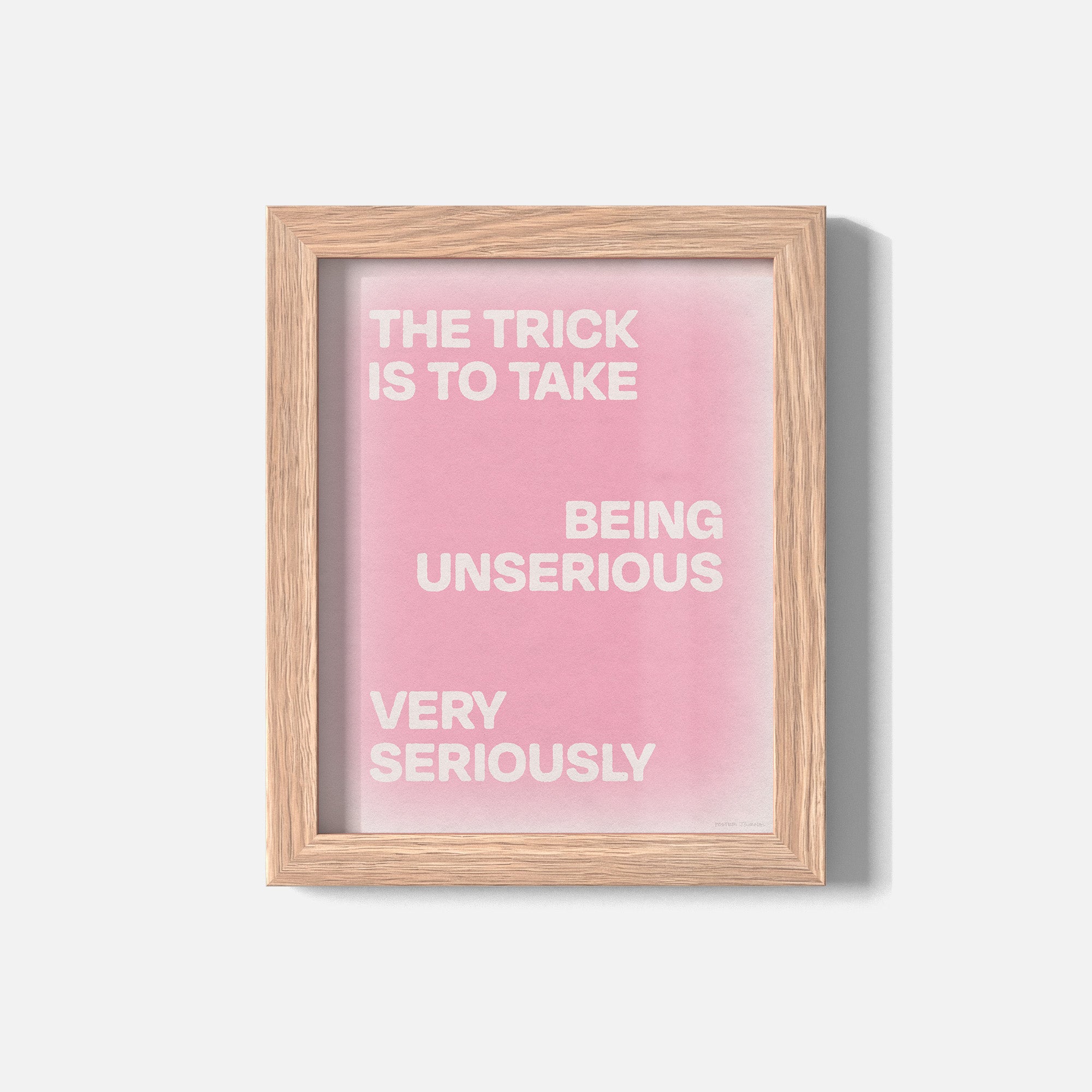 UNSERIOUS PRINT