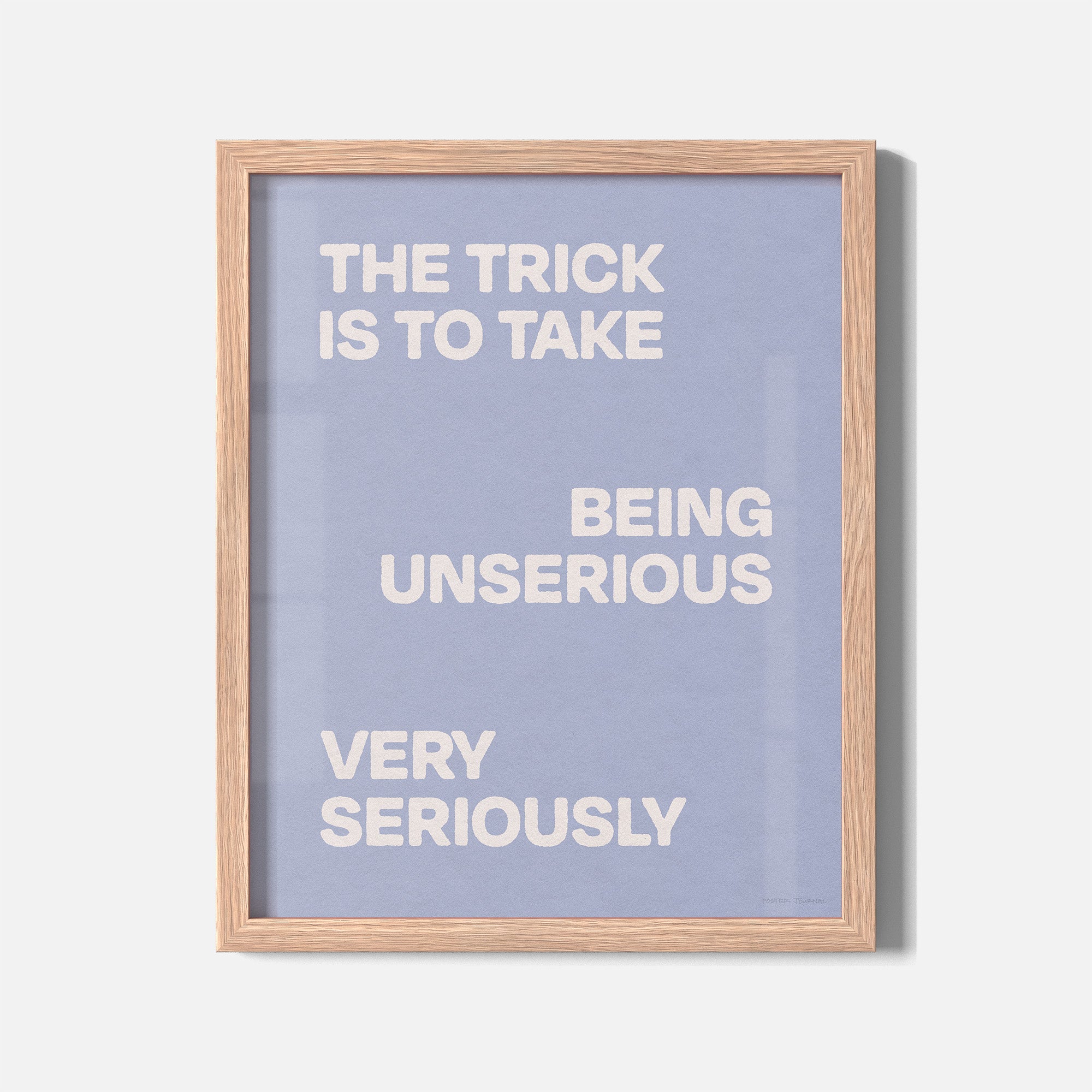 UNSERIOUS PRINT