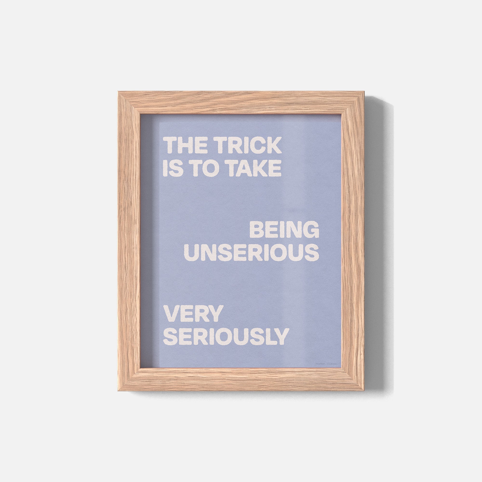 UNSERIOUS PRINT