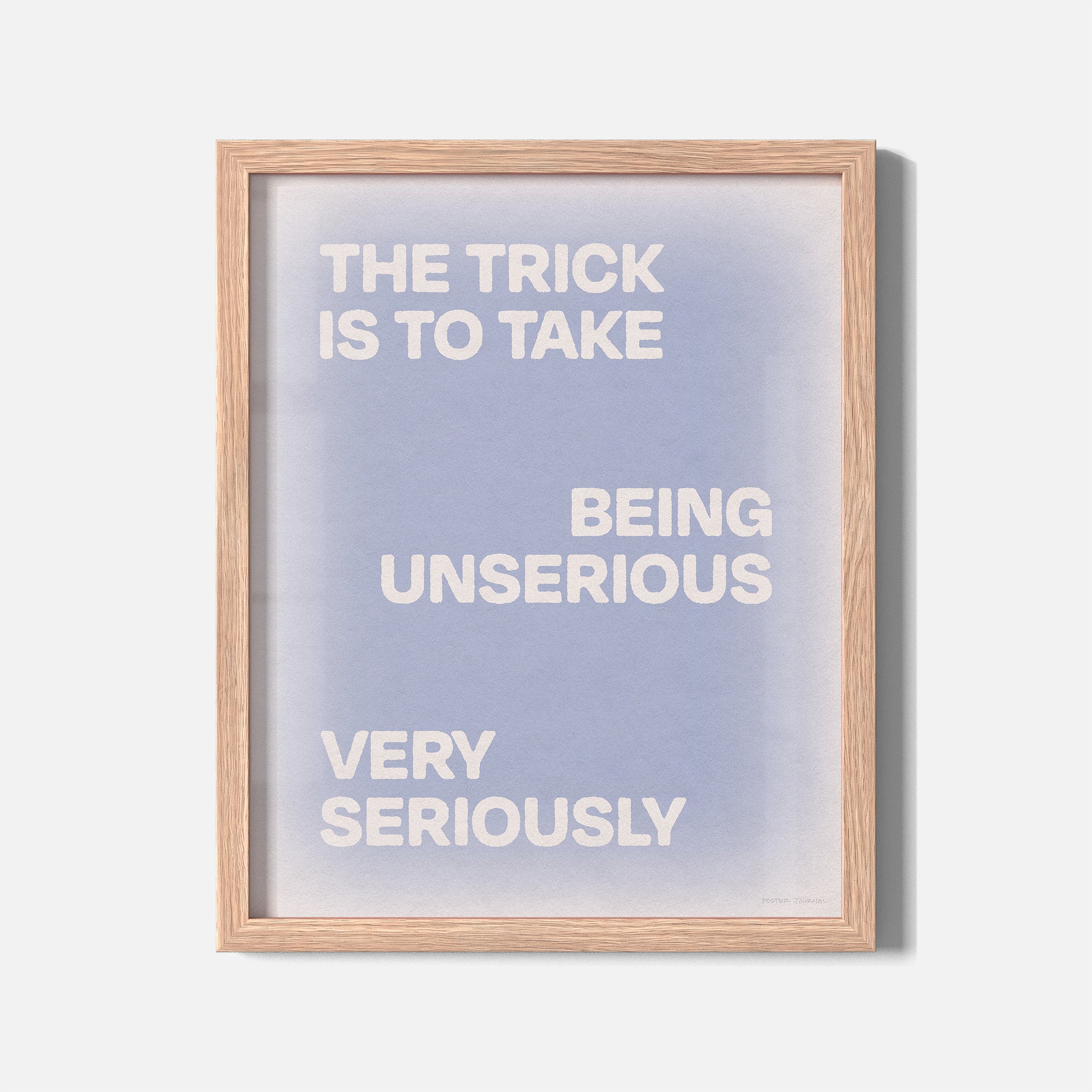 UNSERIOUS PRINT