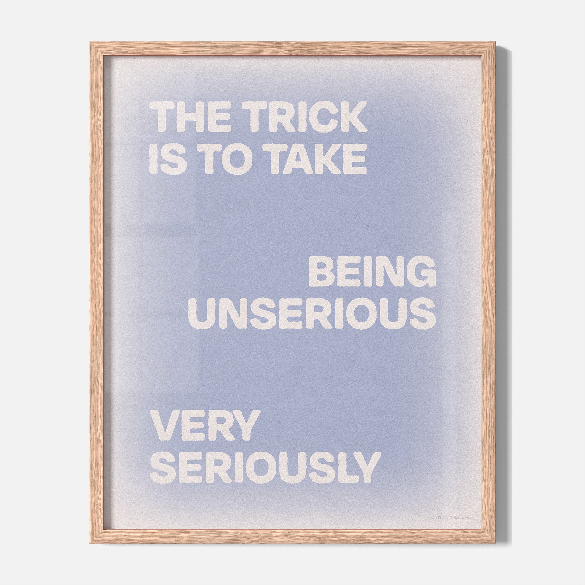 UNSERIOUS PRINT
