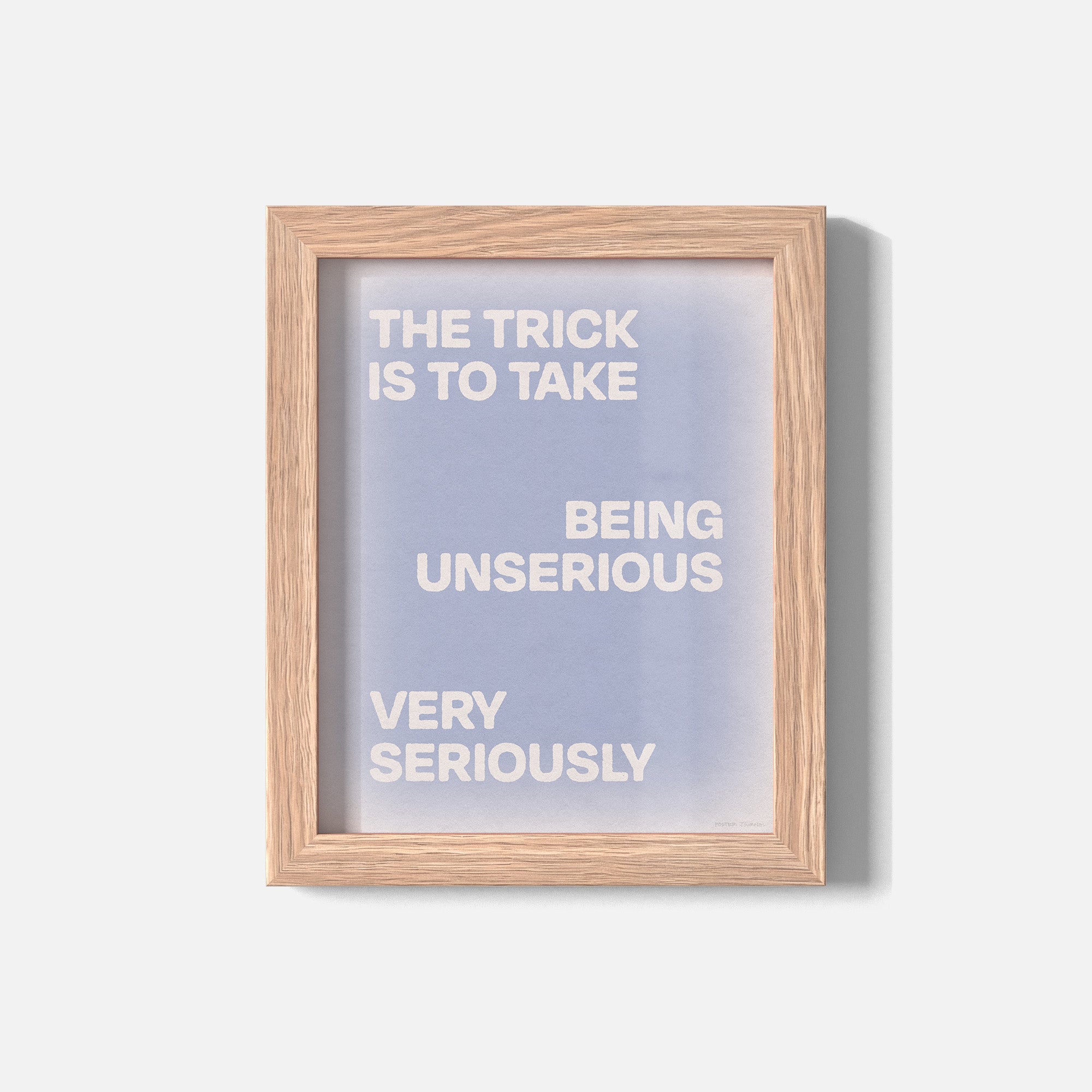 UNSERIOUS PRINT