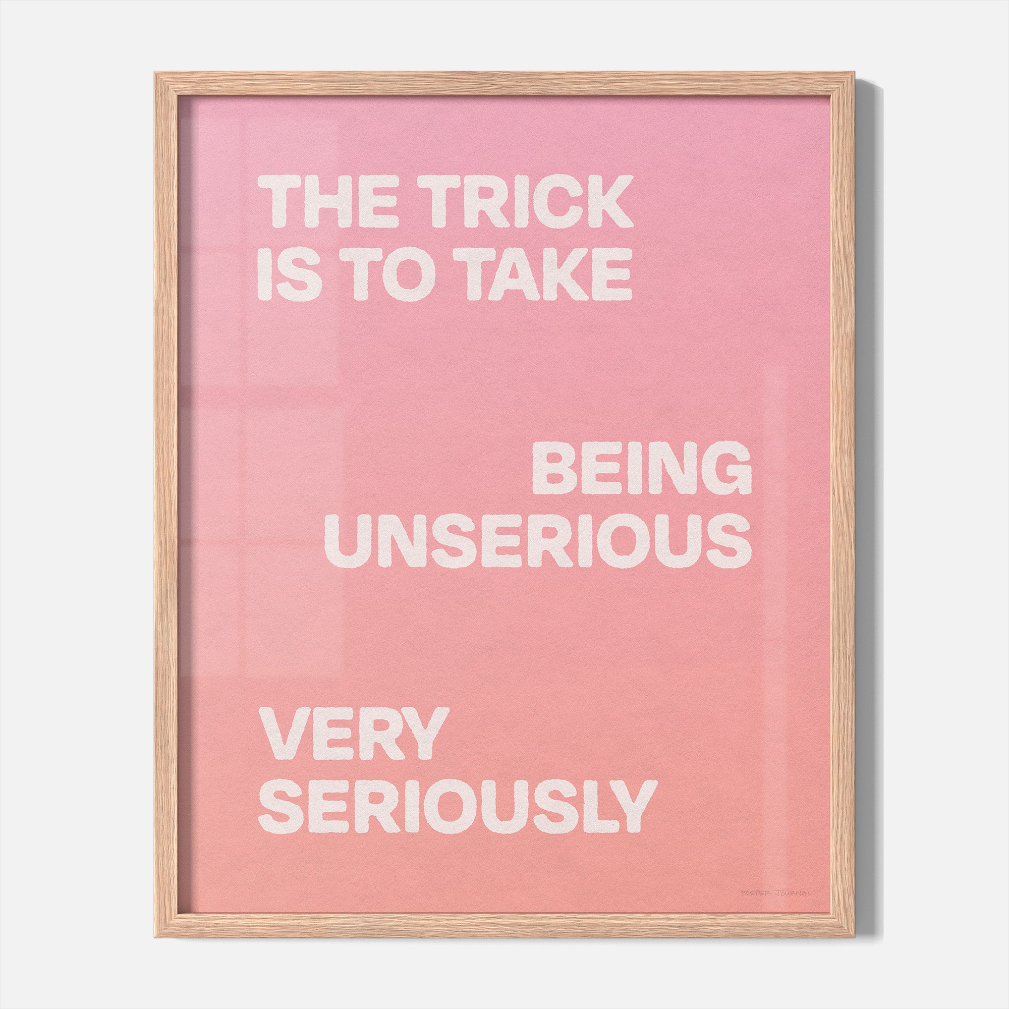 UNSERIOUS PRINT