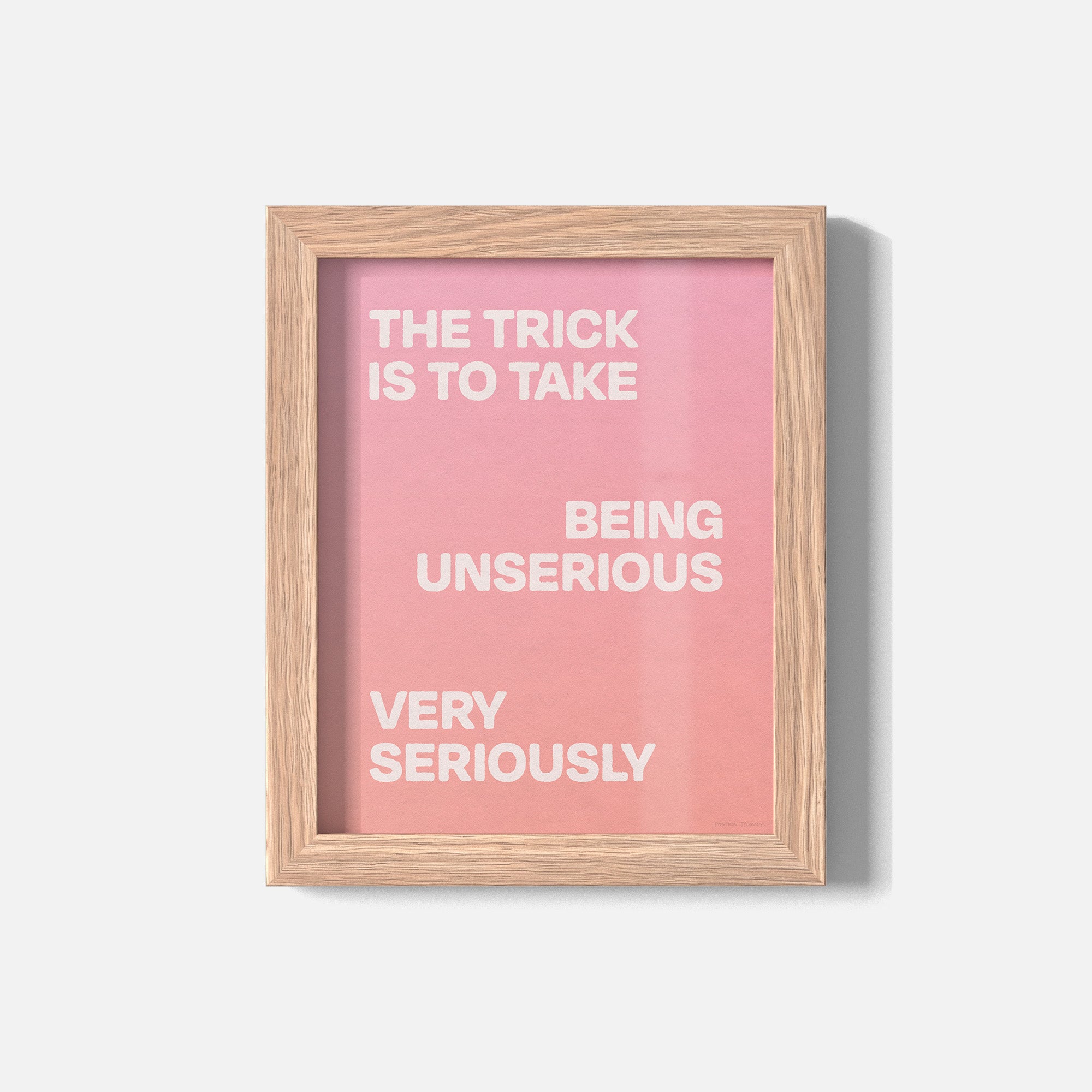 UNSERIOUS PRINT