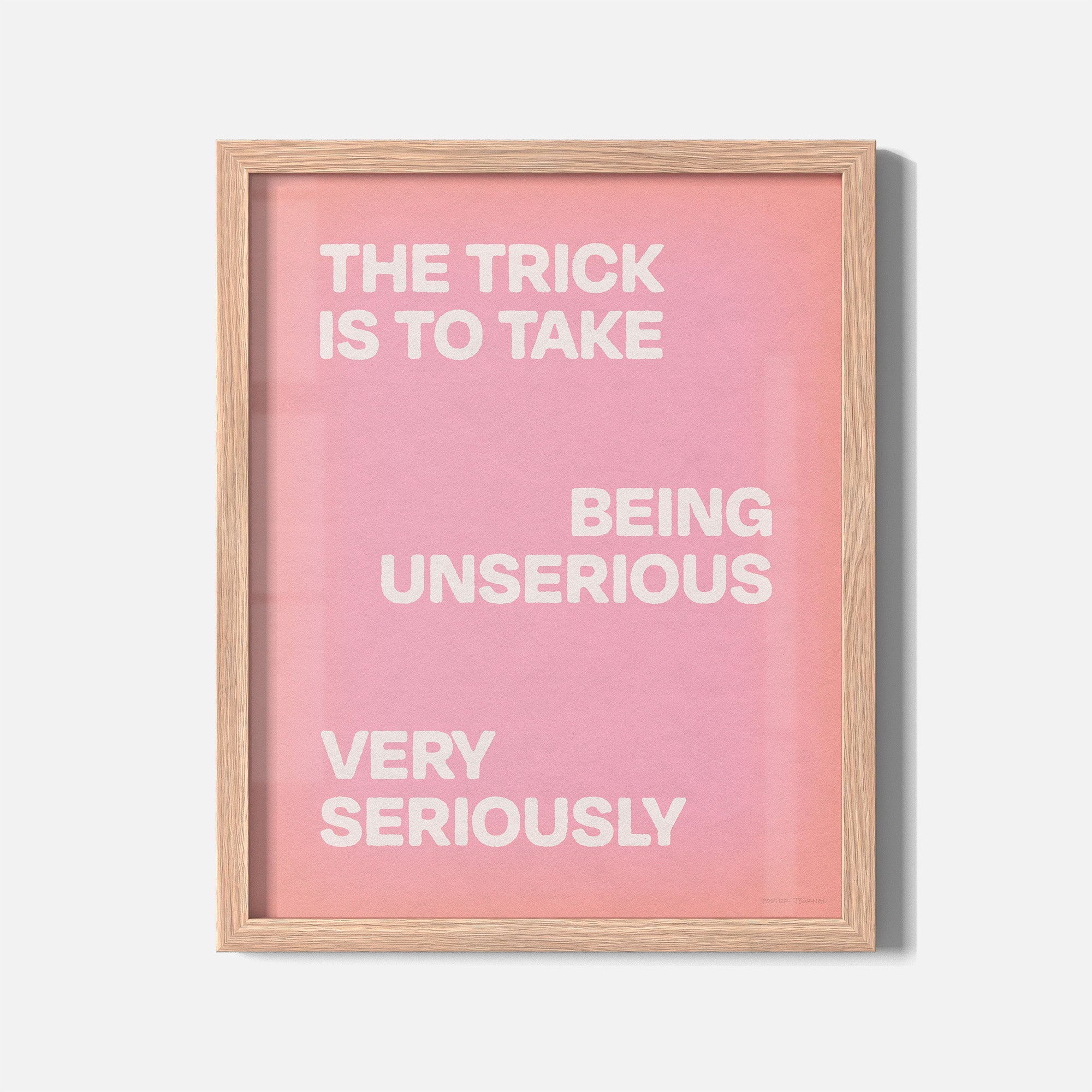 UNSERIOUS PRINT