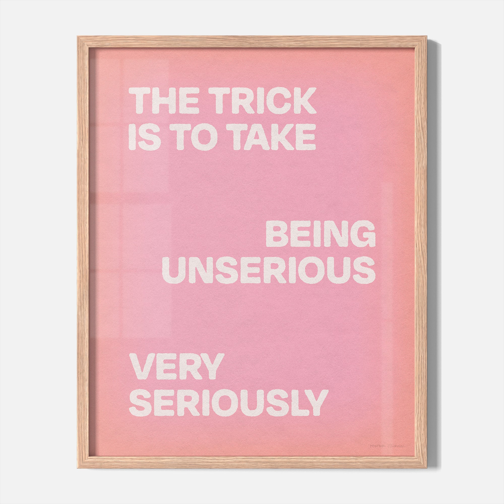 UNSERIOUS PRINT