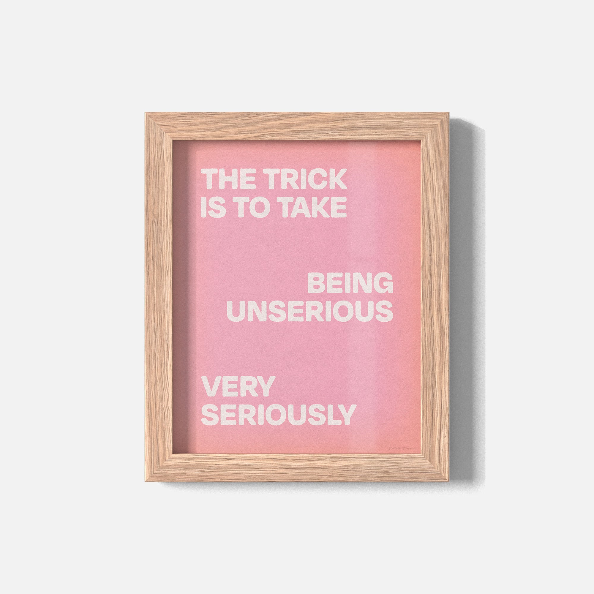 UNSERIOUS PRINT