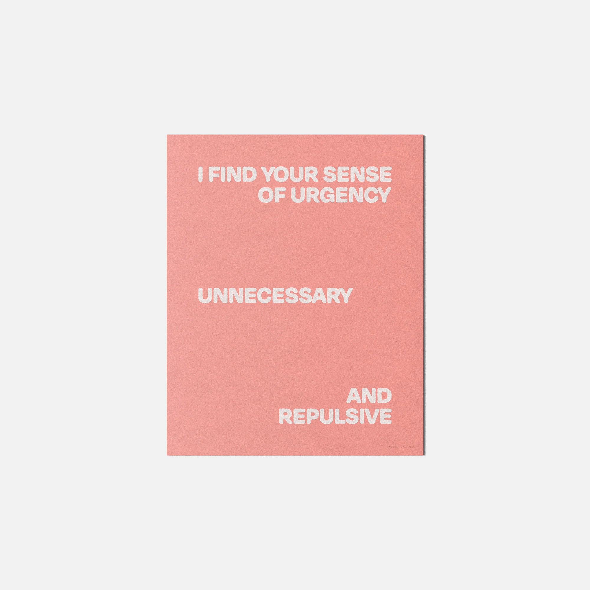 URGENCY PRINT