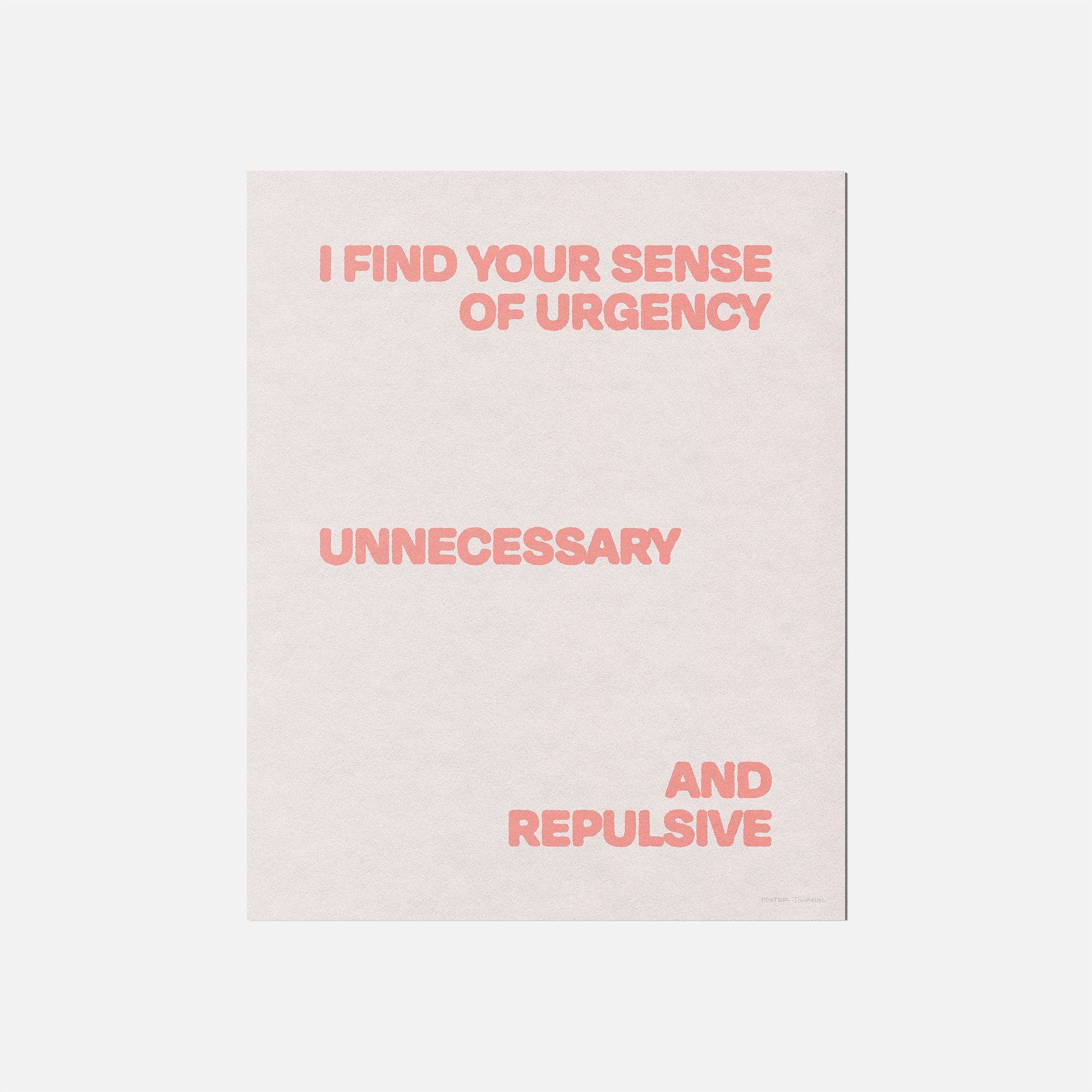 URGENCY PRINT