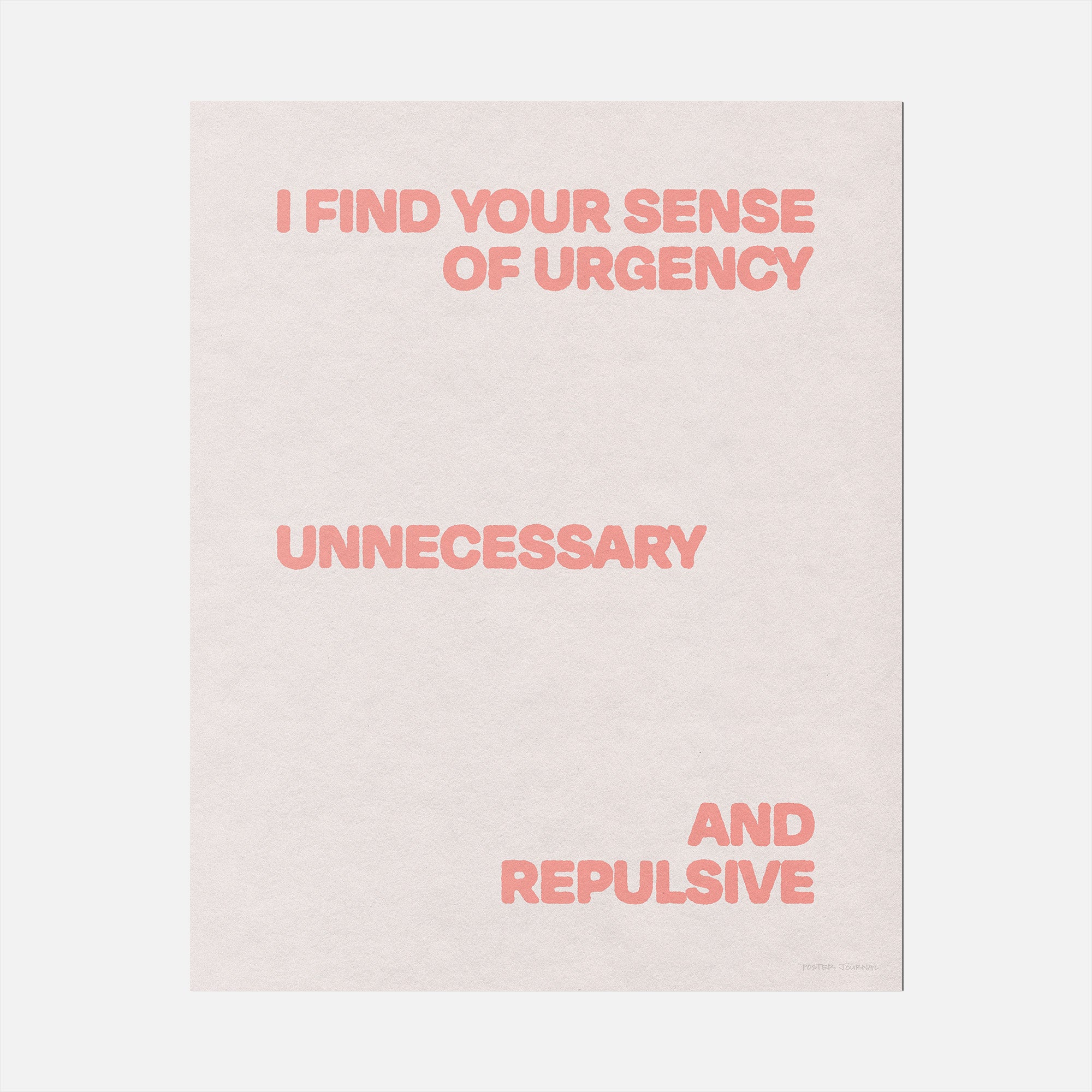 URGENCY PRINT