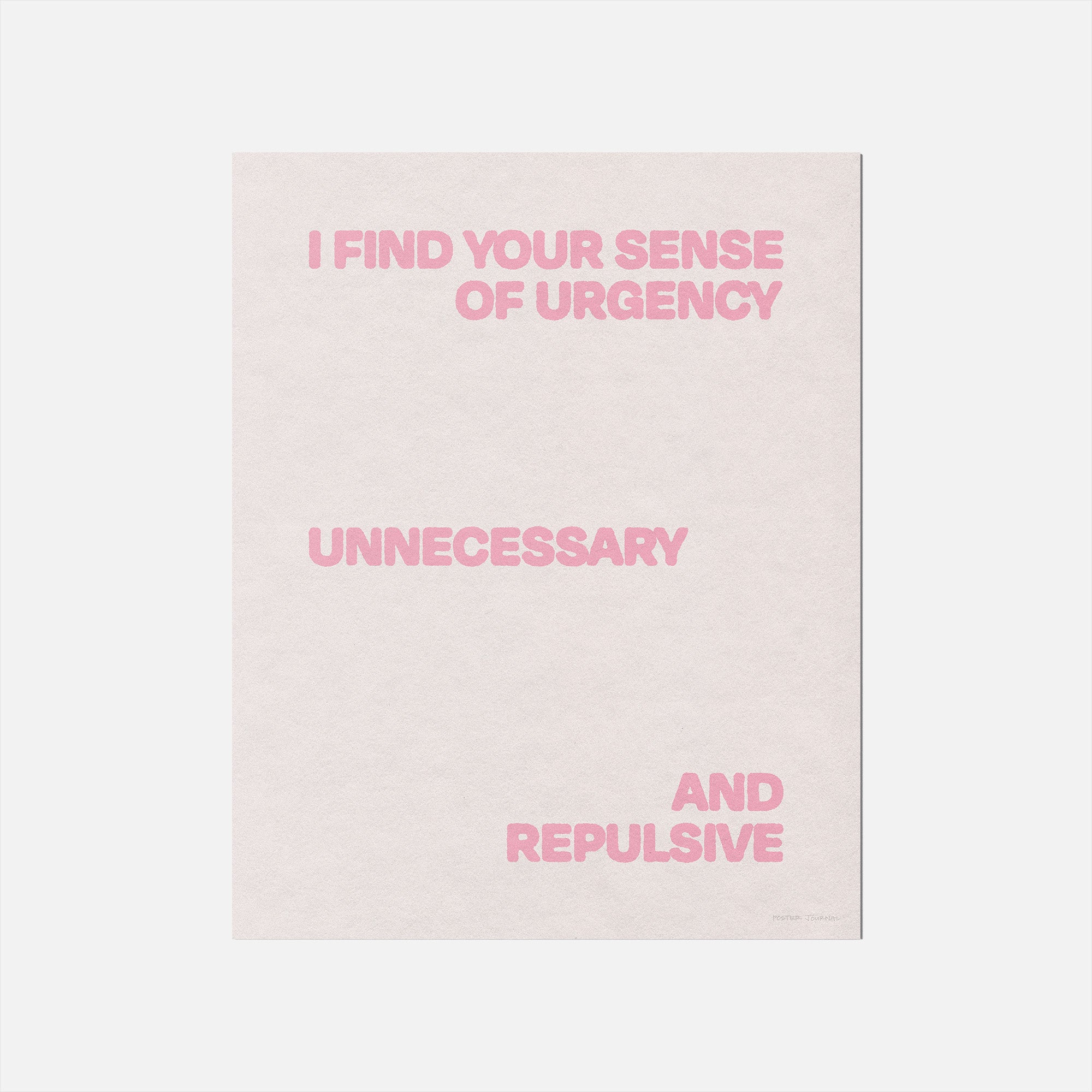 URGENCY PRINT